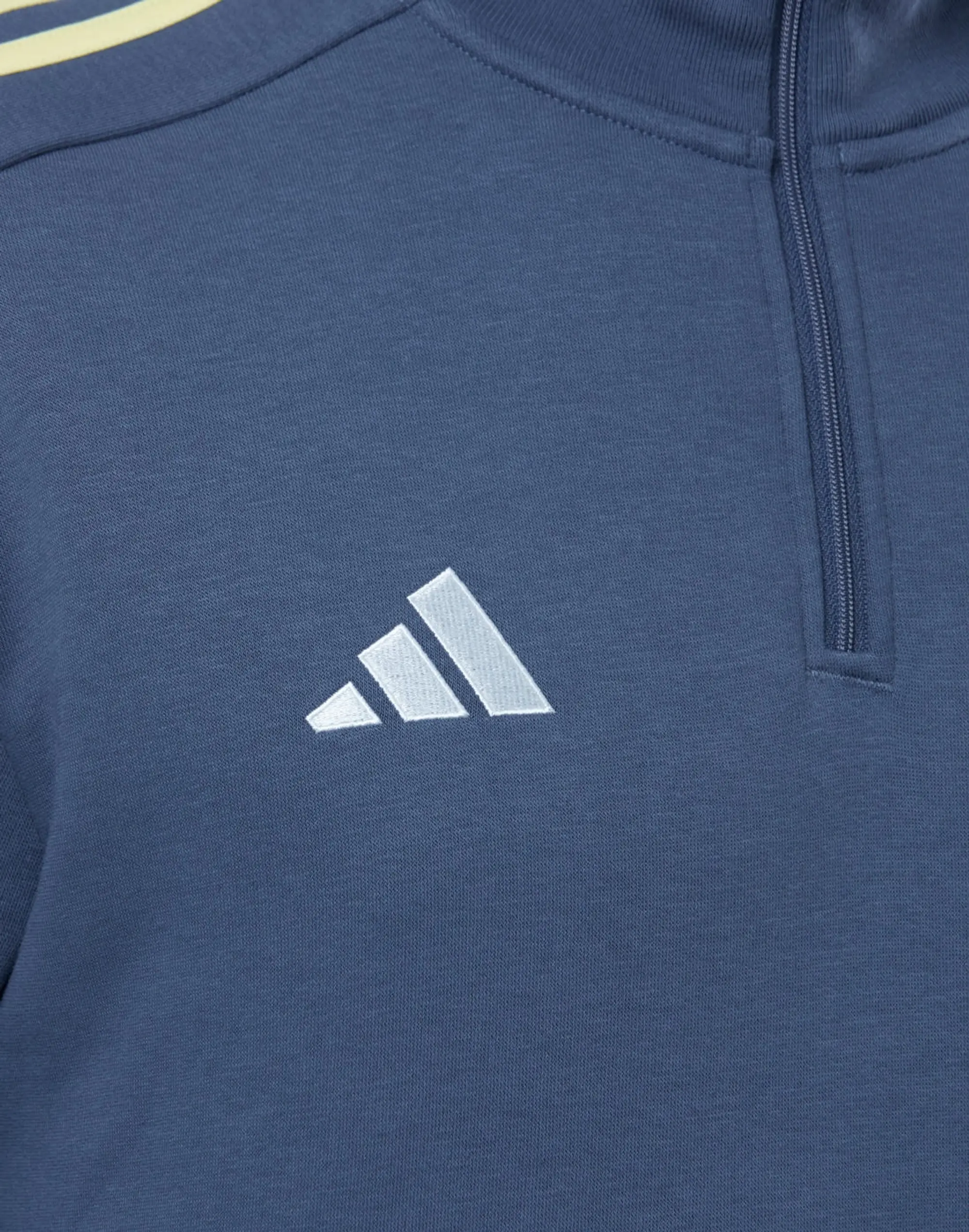 adidas Munster Fleece Top in Navy Blue