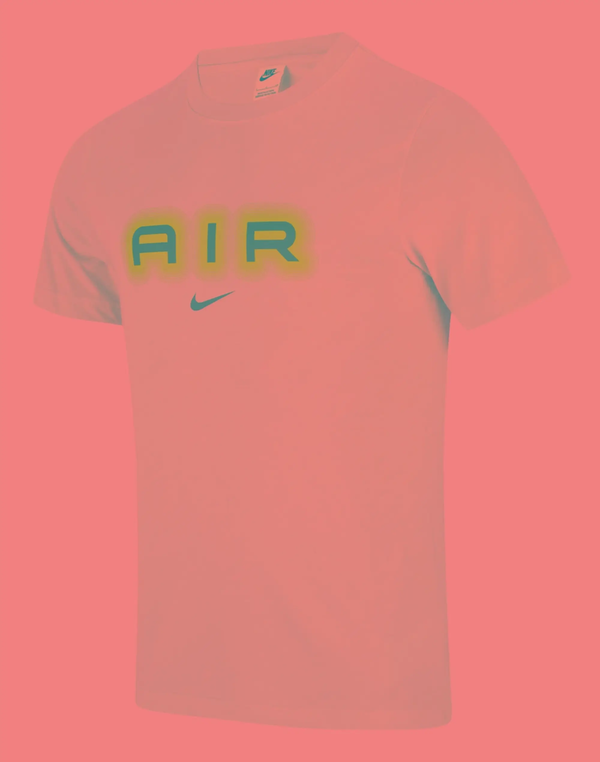 Men's Nike Swoosh Air Graphic T-Shirt in Grey