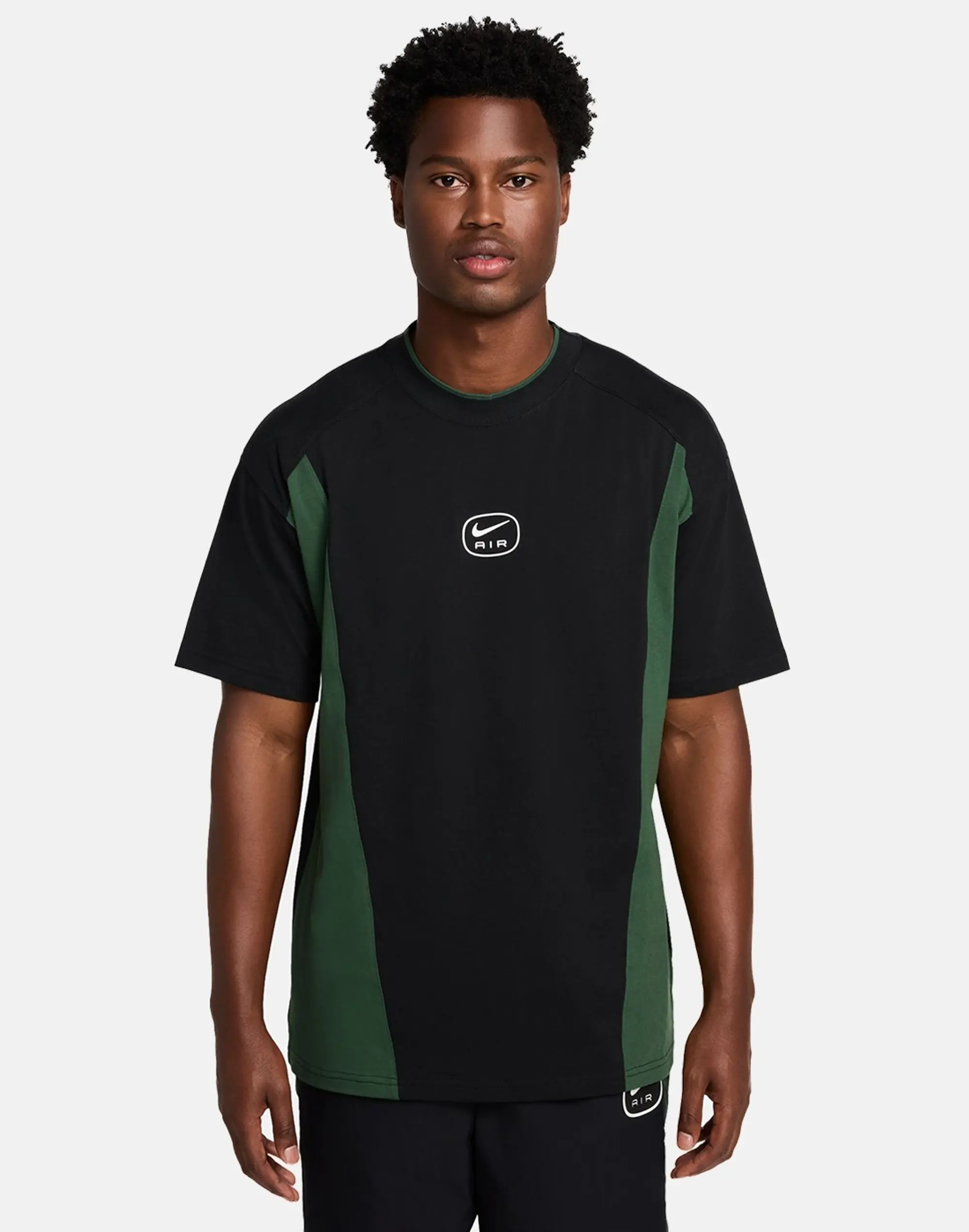 Men's Nike Swoosh Air T-Shirt in Black