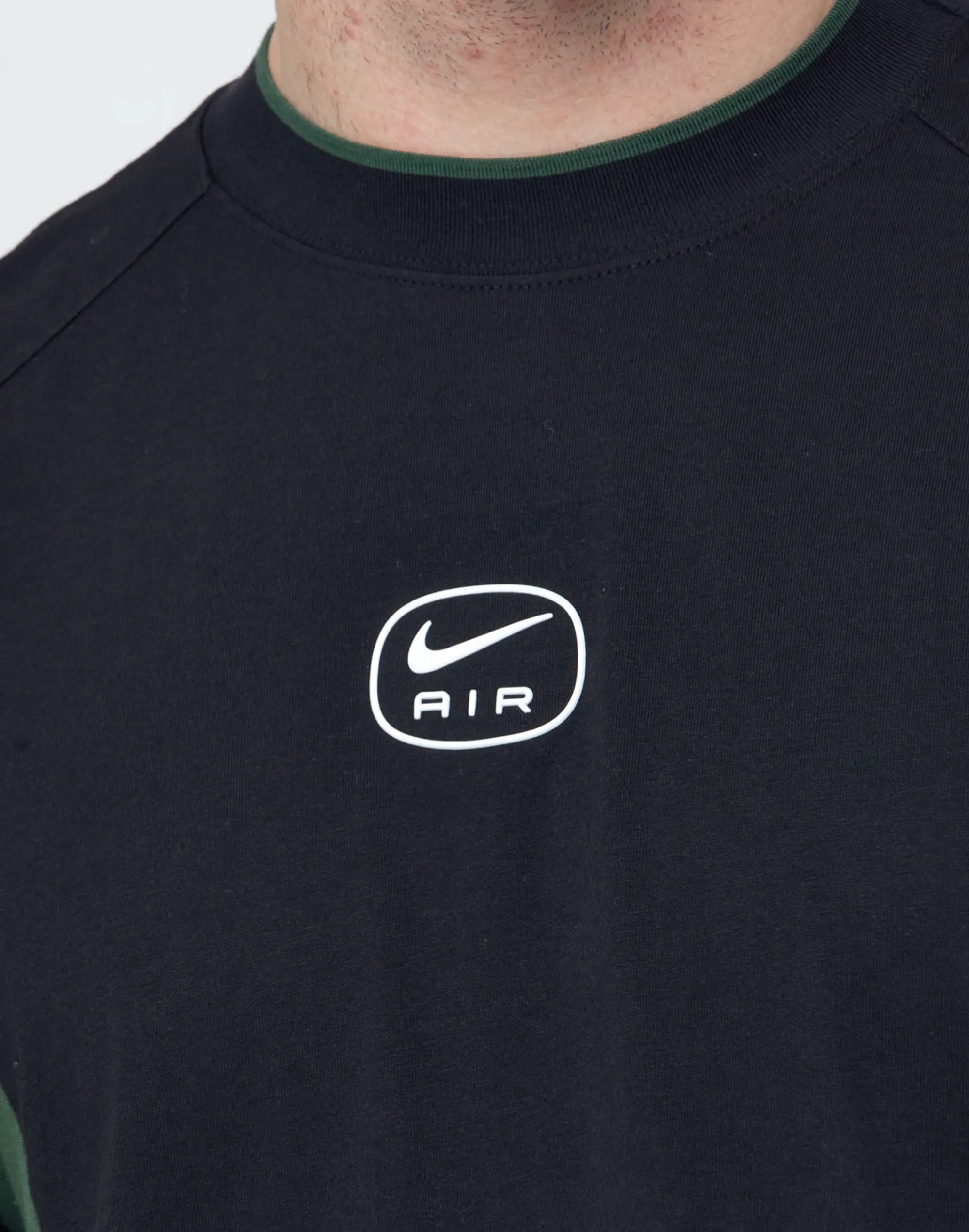 Men's Nike Swoosh Air T-Shirt in Black