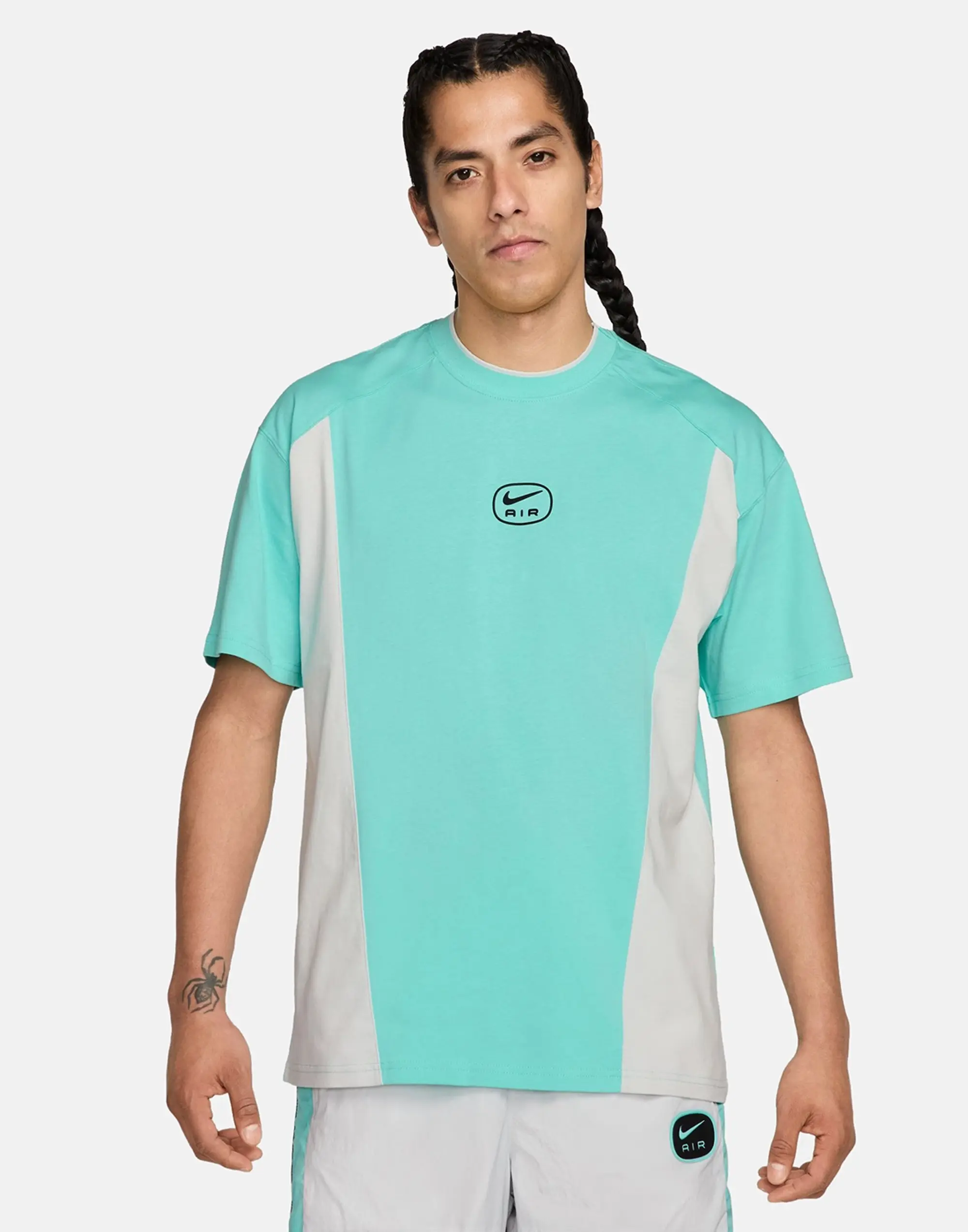 Men's Nike Swoosh Air T-Shirt in Green