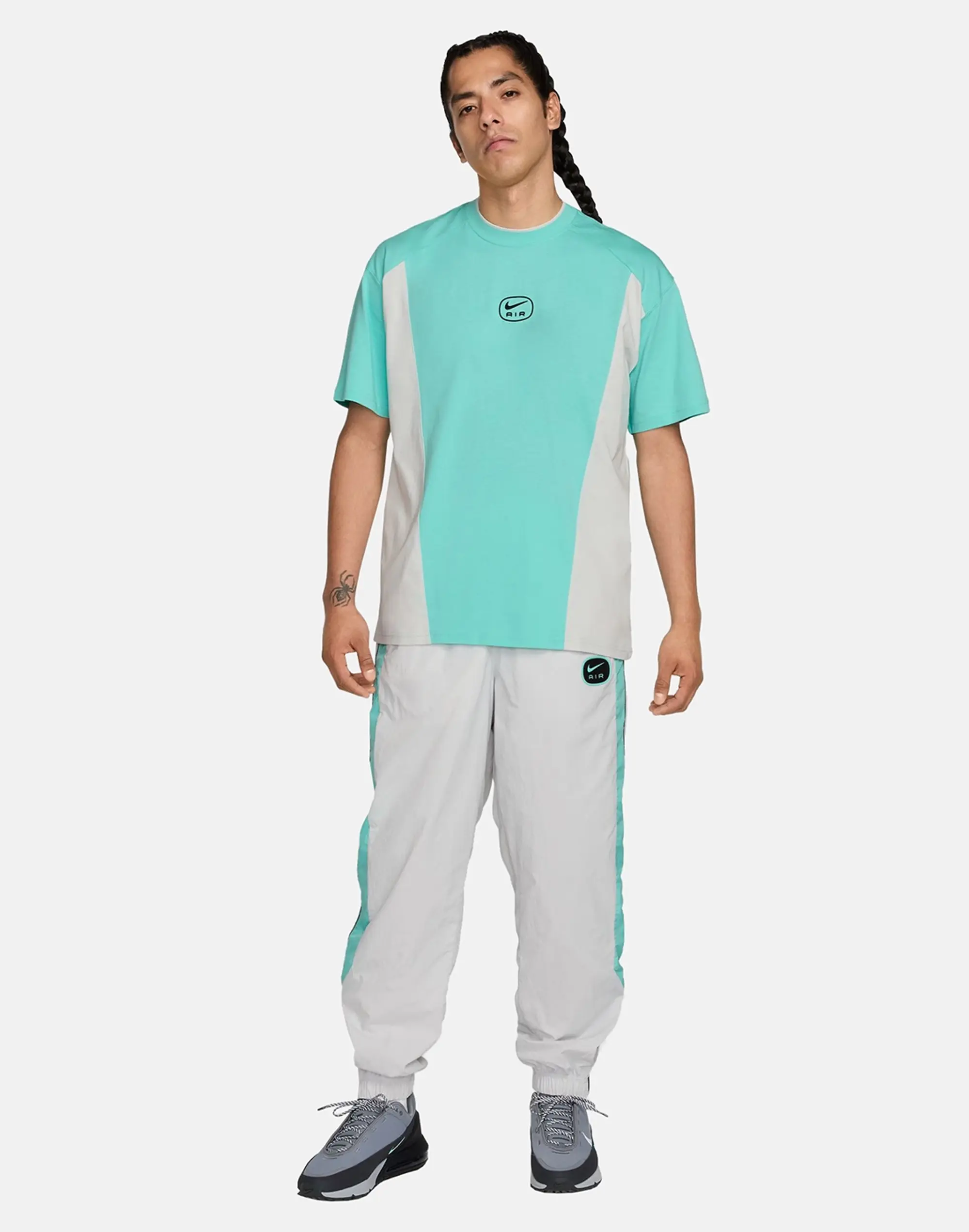 Men's Nike Swoosh Air T-Shirt in Green