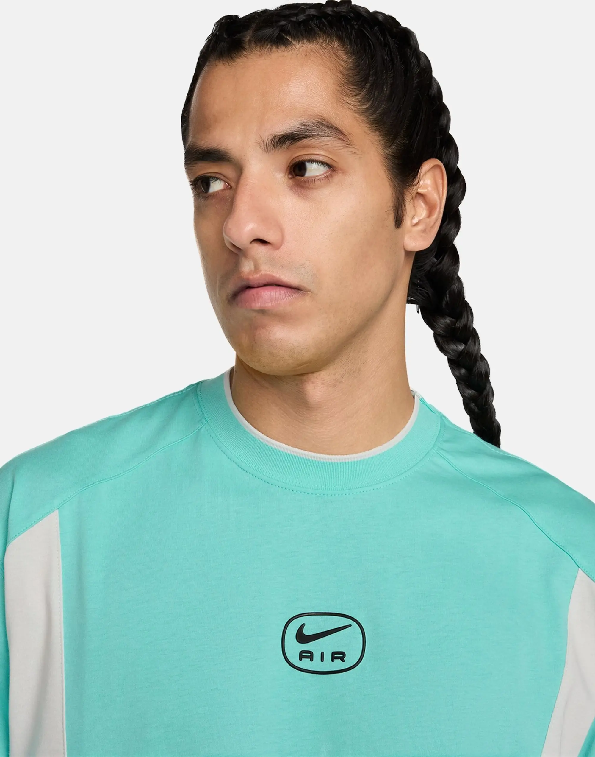 Men's Nike Swoosh Air T-Shirt in Green