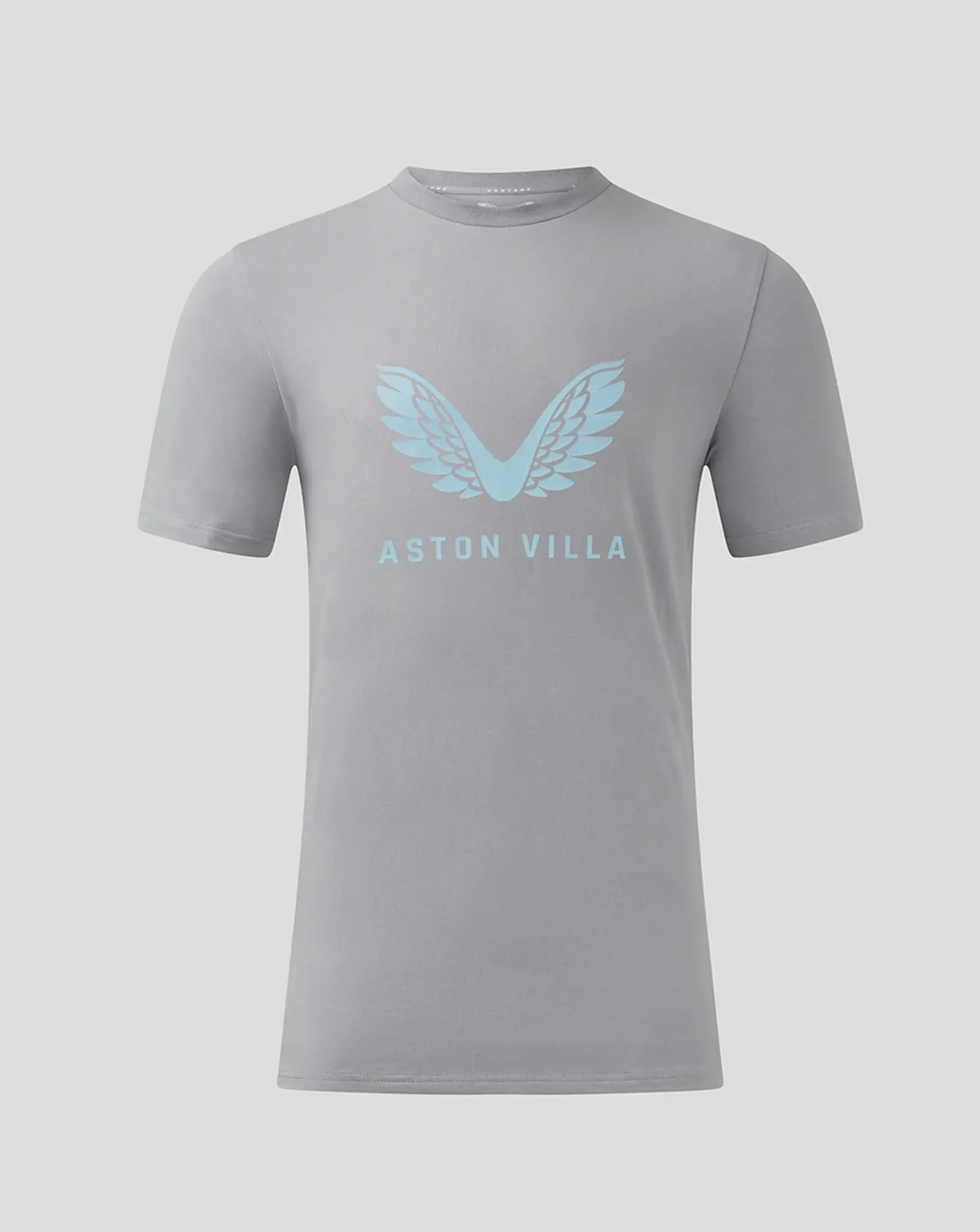 Castore Mens Aston Villa Fc Coaches Travel Logo Tee - Tradewinds