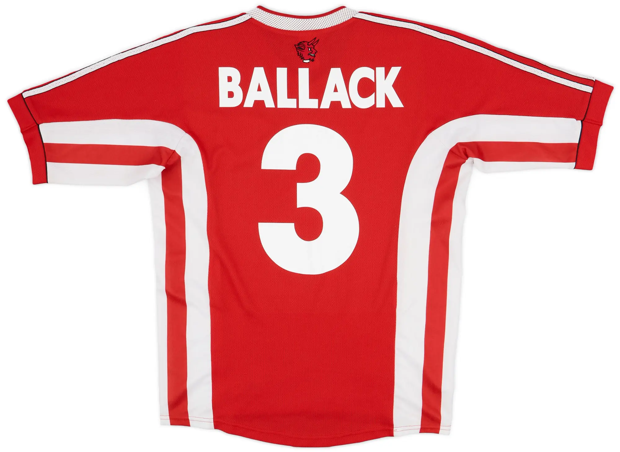 adidas 1998-99 Kaiserslautern Home Shirt Ballack #3 - 9/10 - (S)