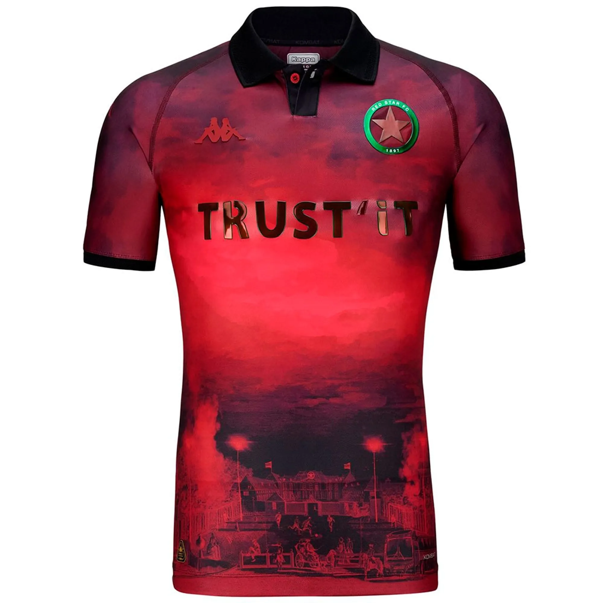 Kappa Red Star Mens SS Away Shirt 2024/25