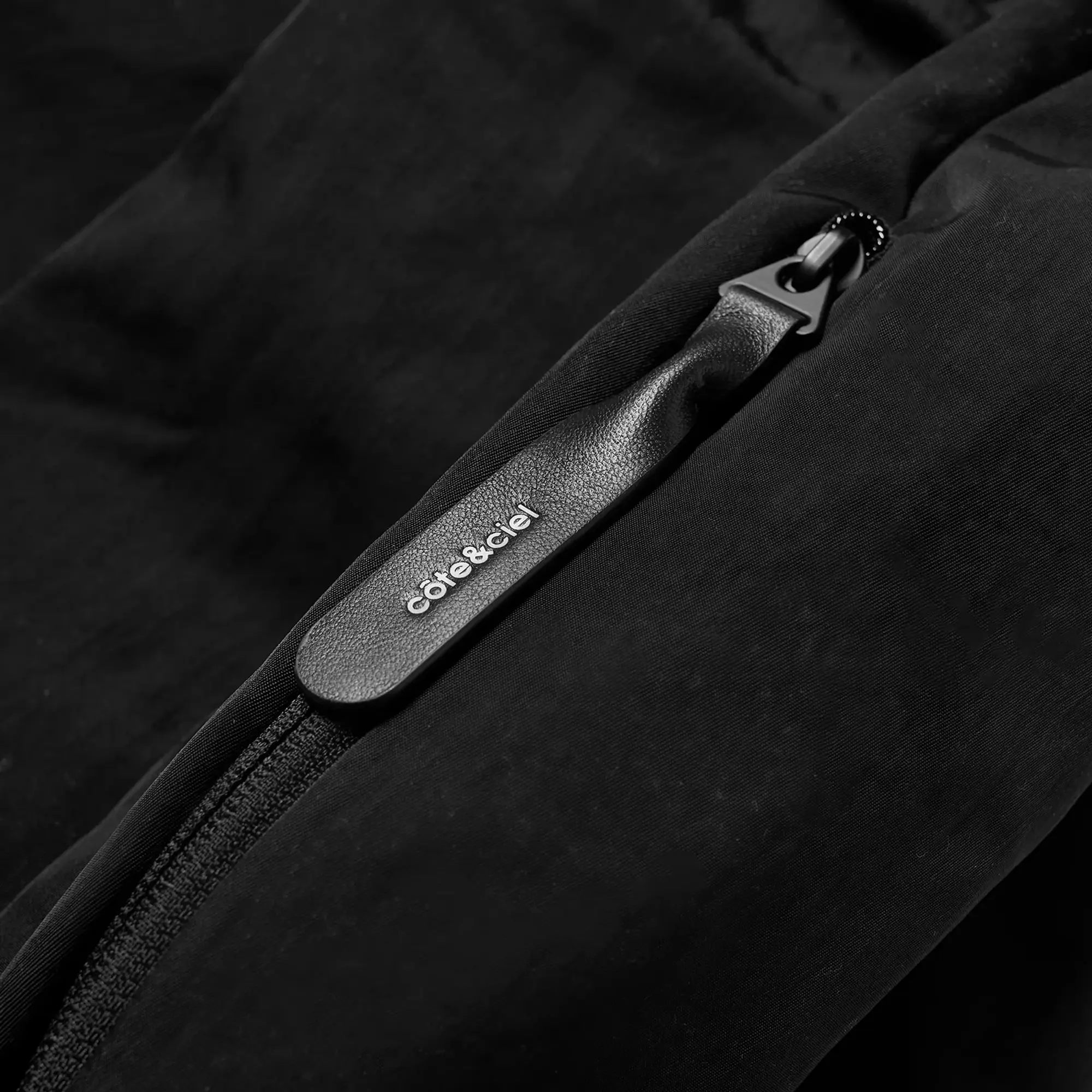 Cote&Ciel Hyco Smooth Cross Body Bag Black