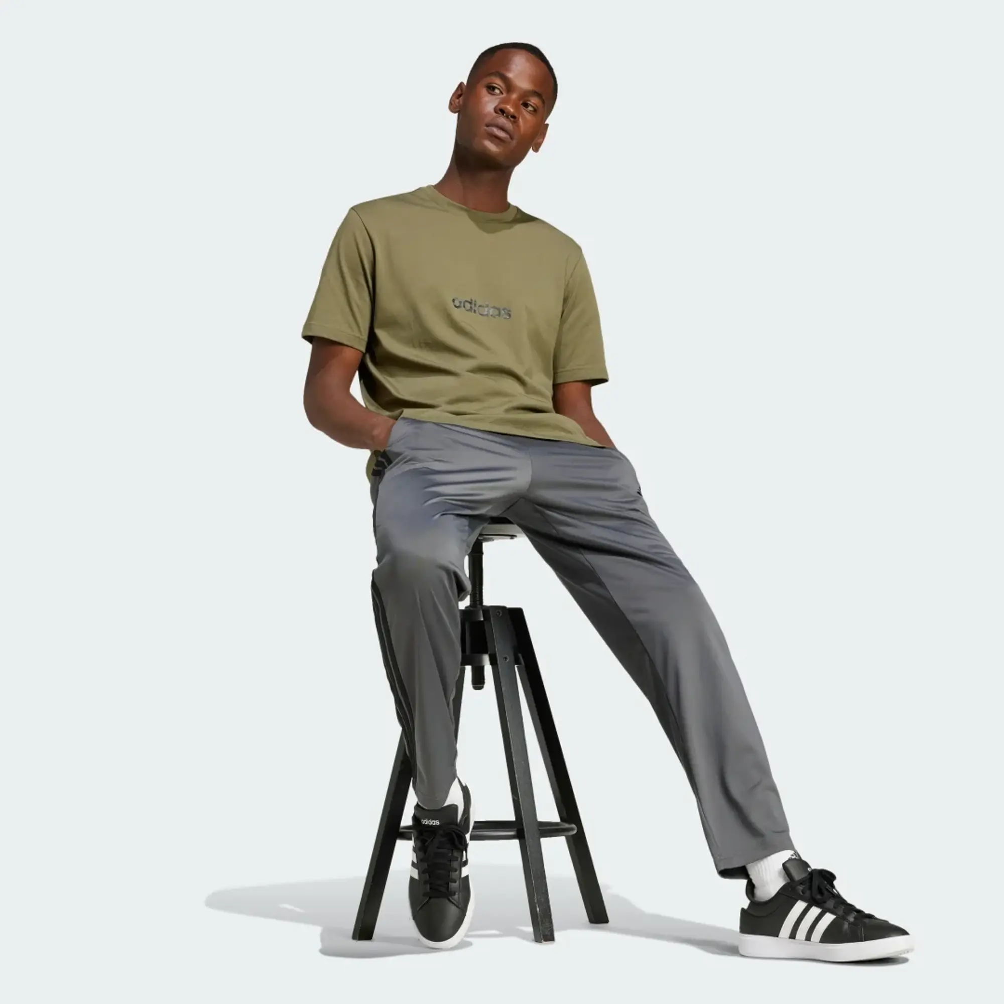 Adidas Camo Linear Graphic Short Sleeve T-shirt
