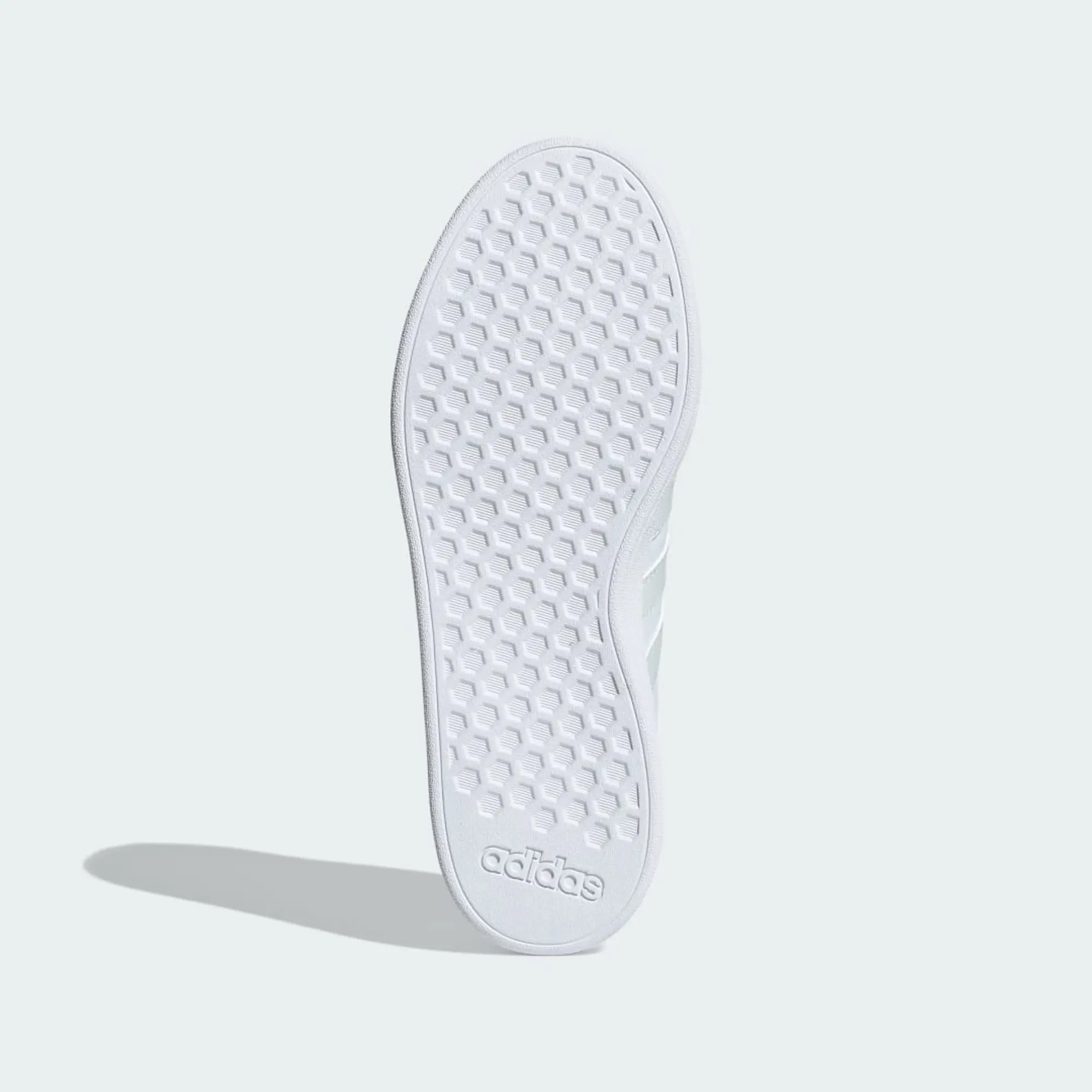 adidas Women's Walking Trainers. Court Base - White/Silver