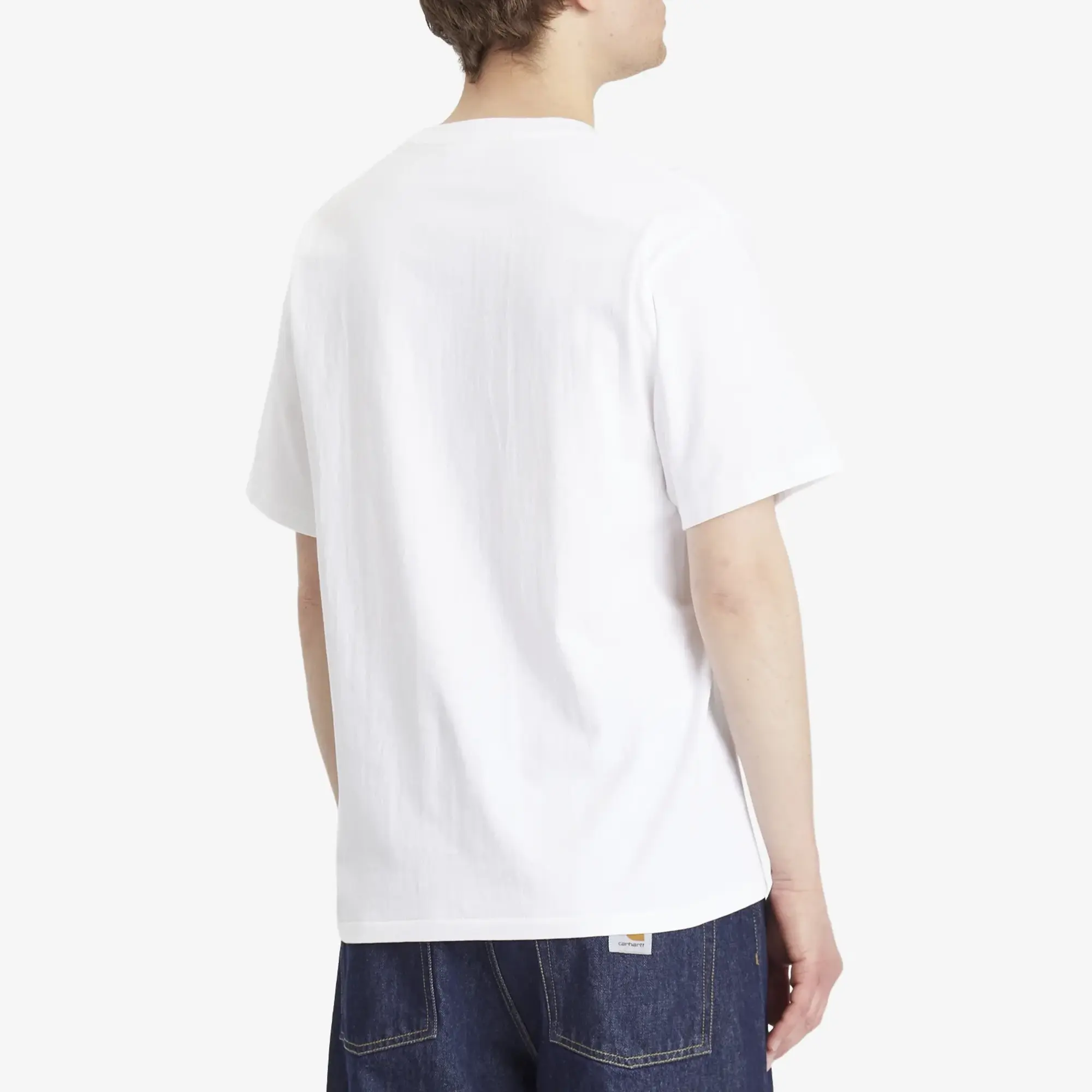 A Bathing Ape Men's 1St Camo Separate Shark Tee White