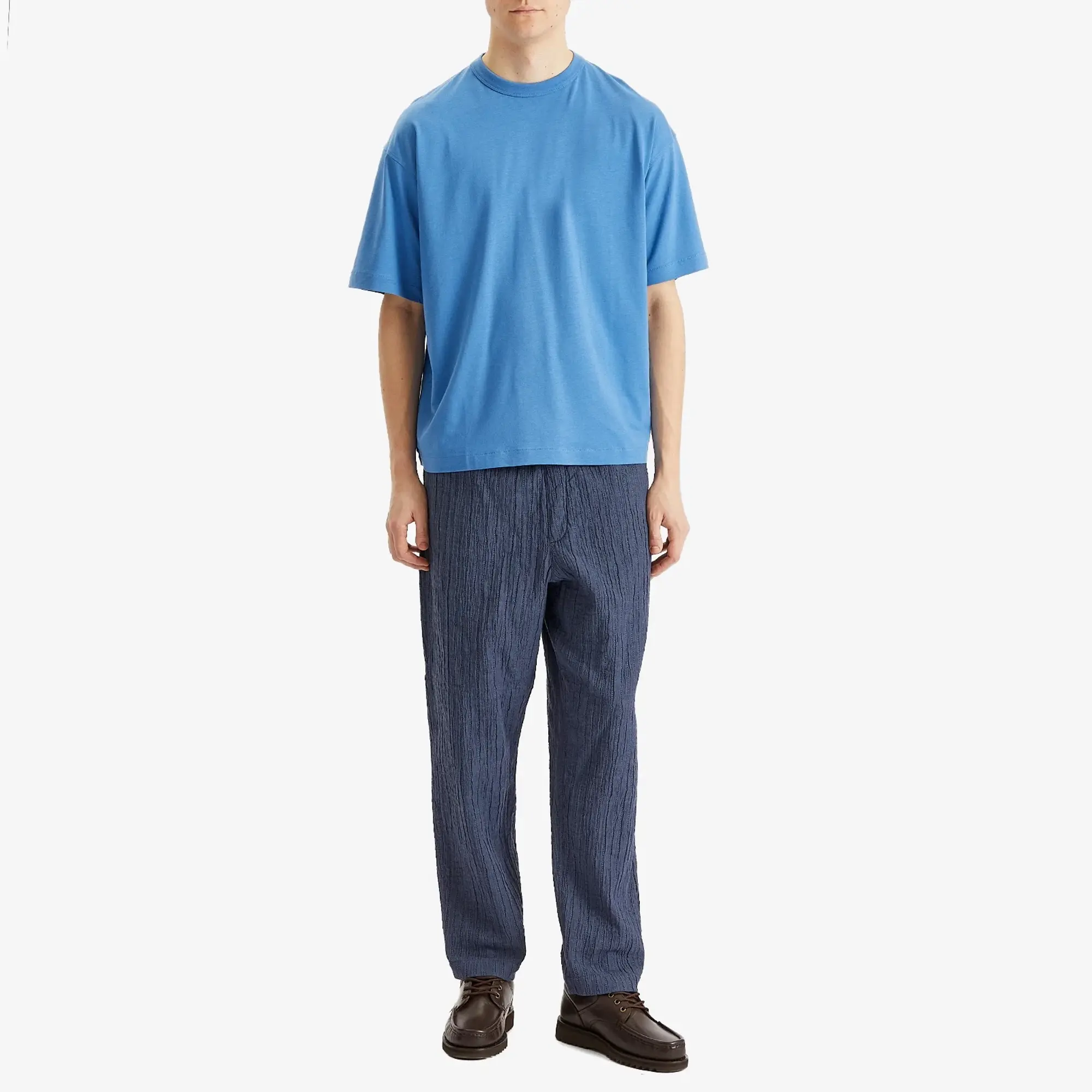 YMC Men's Triple T Shirt Blue