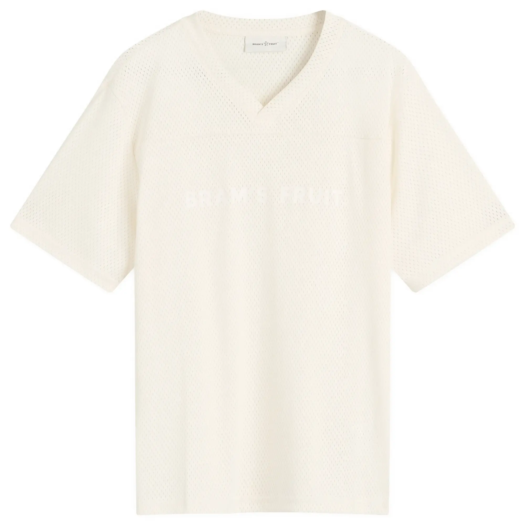 Bram's Fruit Men's Mesh Soccer T-Shirt Beige