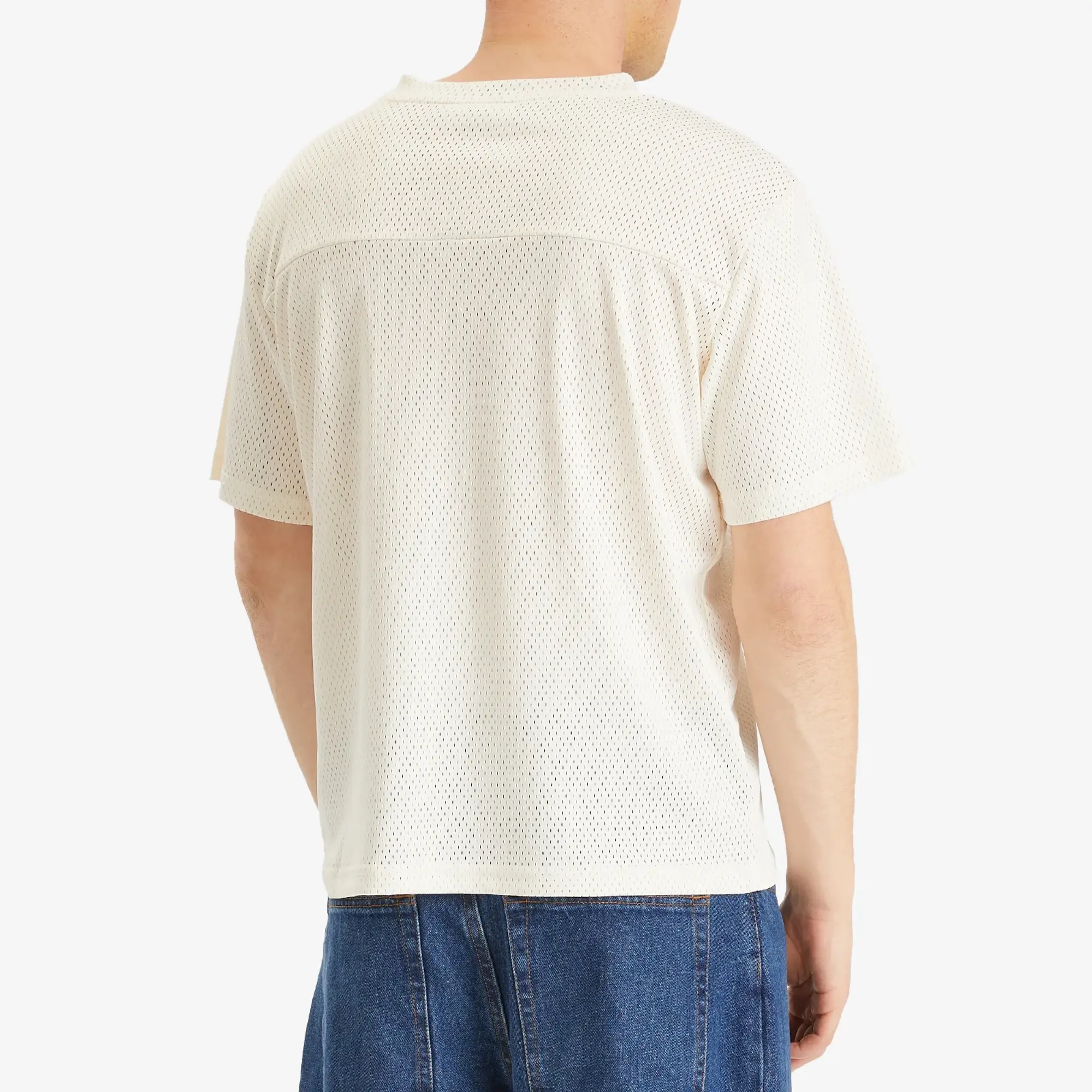 Bram's Fruit Men's Mesh Soccer T-Shirt Beige