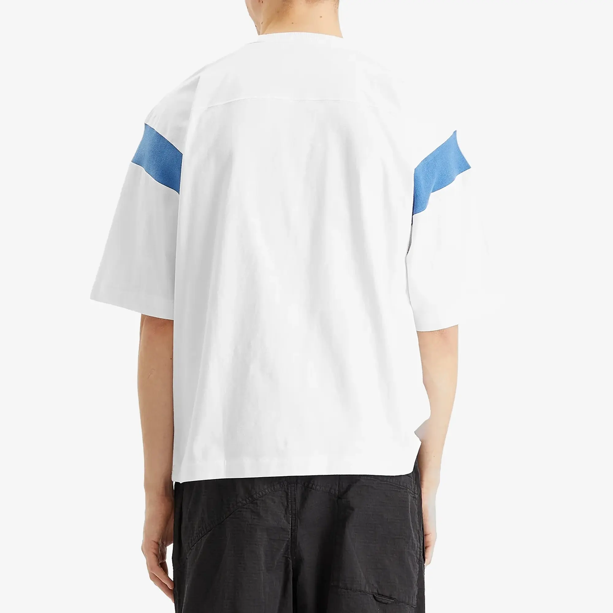 YMC Men's Skate Tee White/Blue