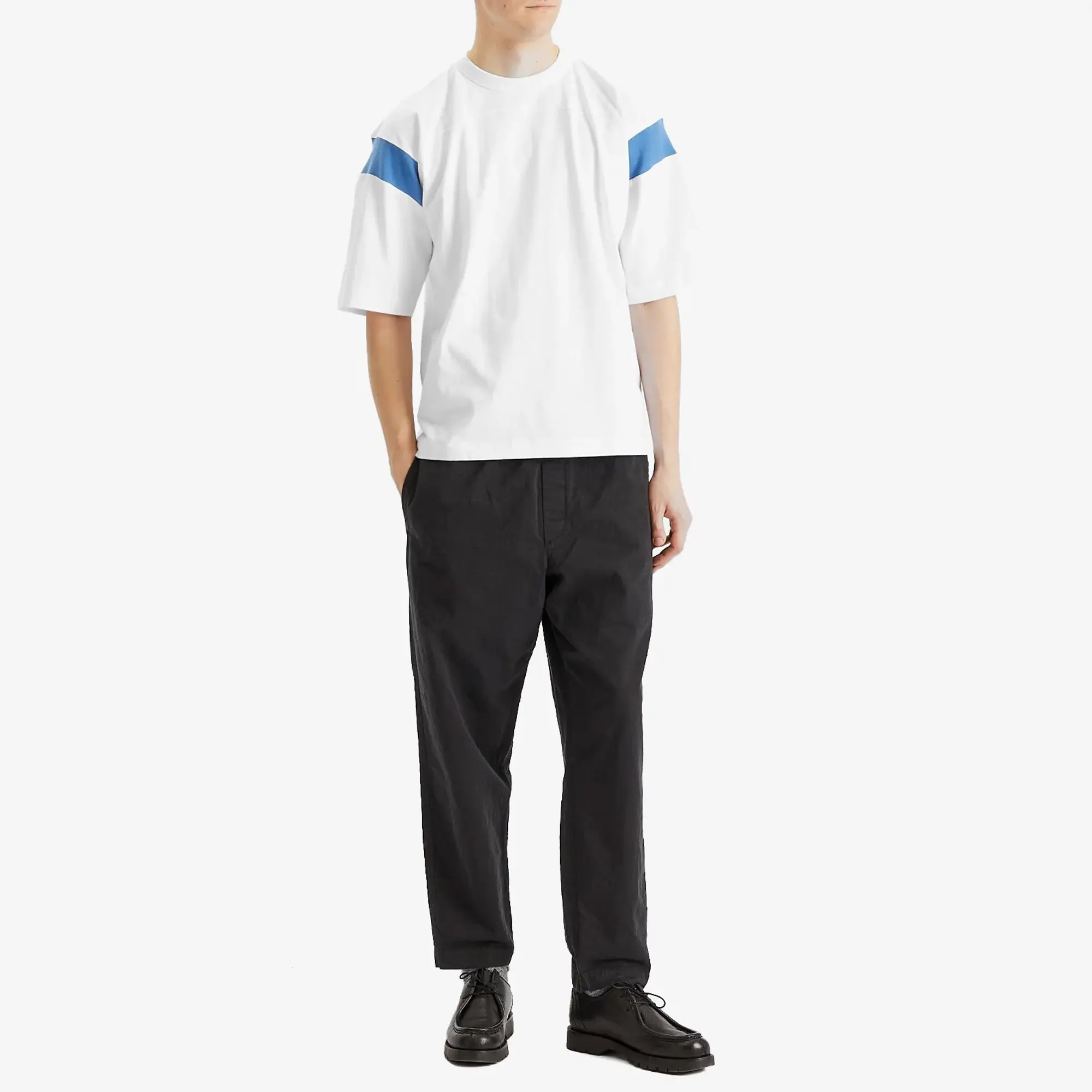 YMC Men's Skate Tee White/Blue