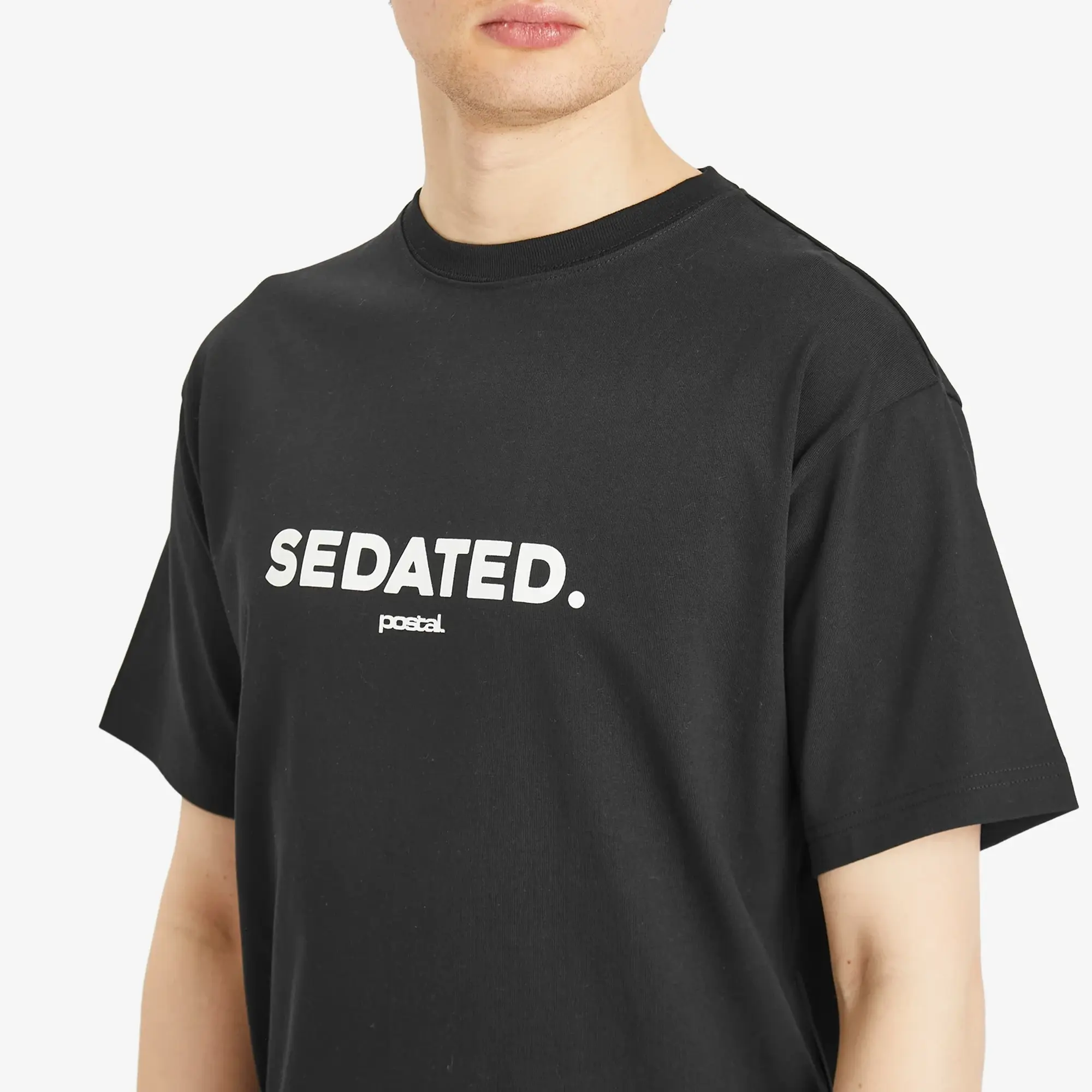 POSTAL Men's Sedated T-Shirt Black