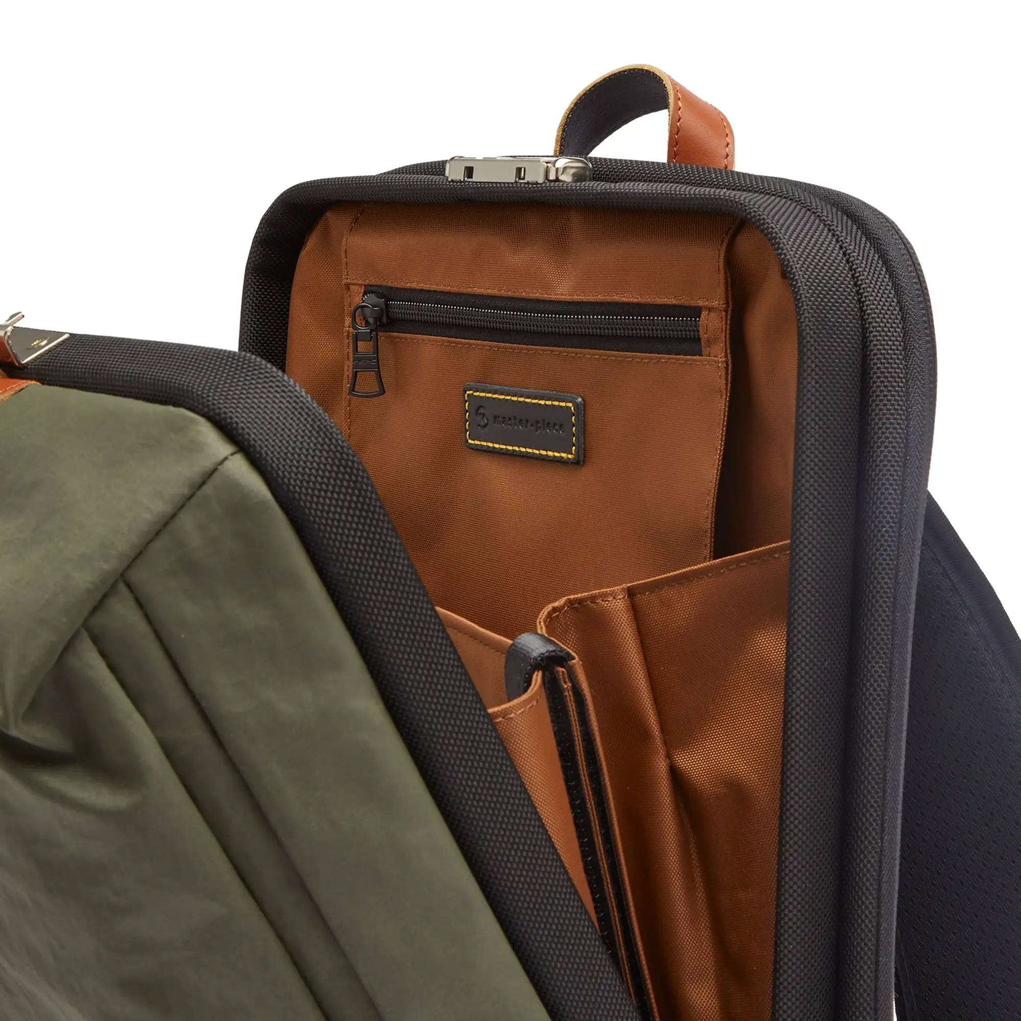 Master-Piece Men's Bump Backpack - Medium Khaki