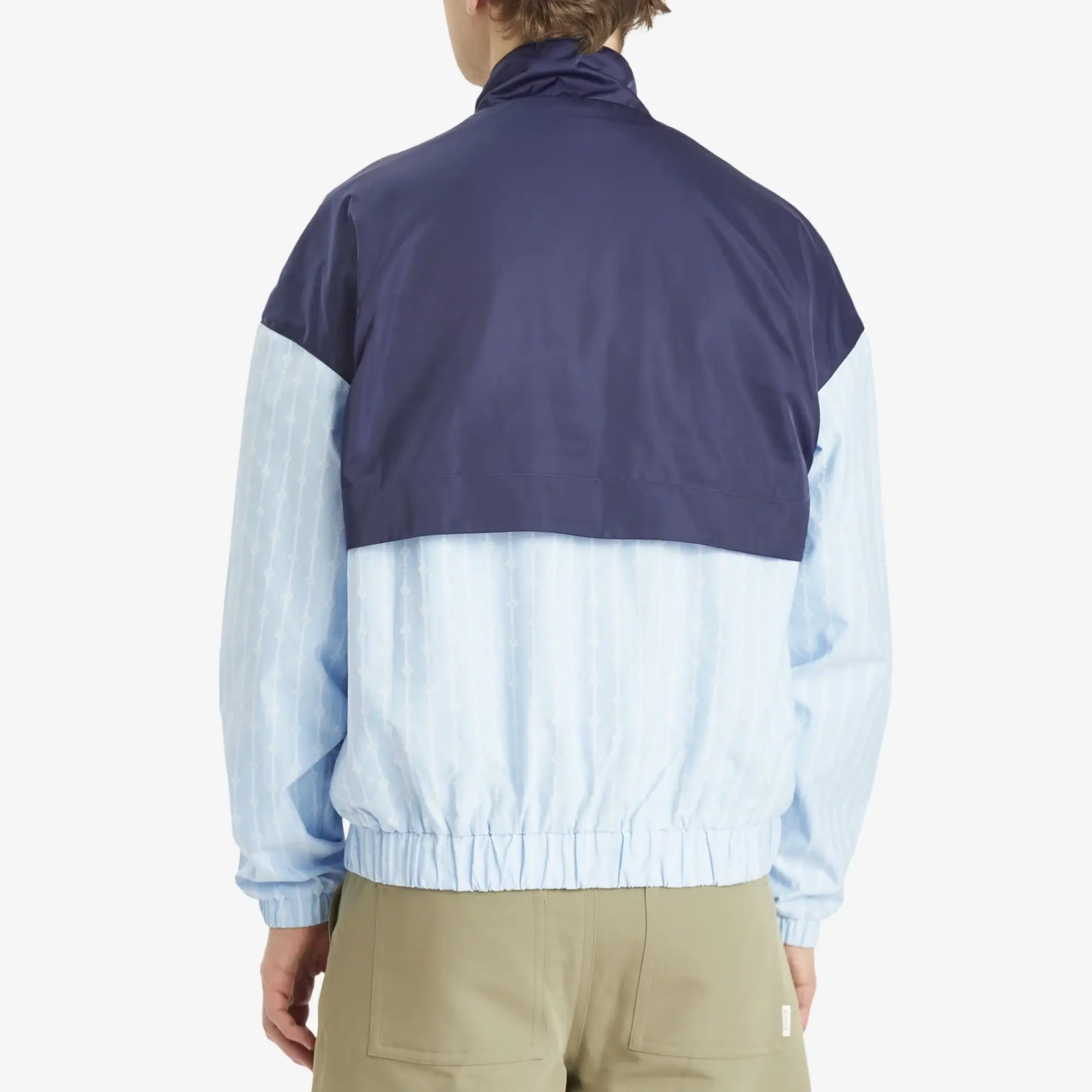 Casablanca Men's Nylon Track Jacket Pin Stripe