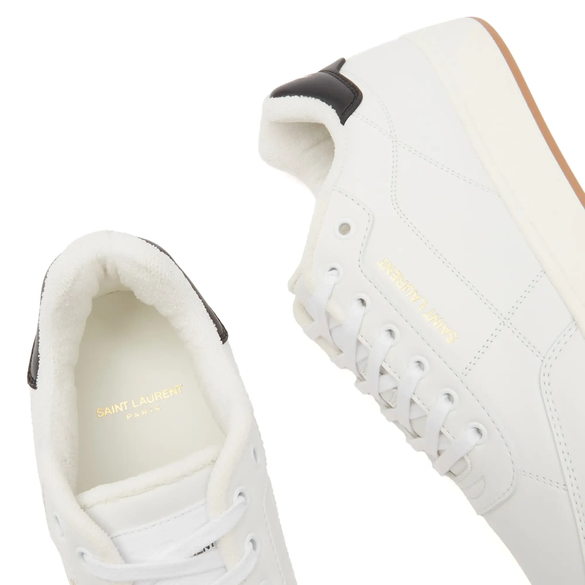 Saint Laurent Men's SL61 Sneaker Blanc Optique/Nero