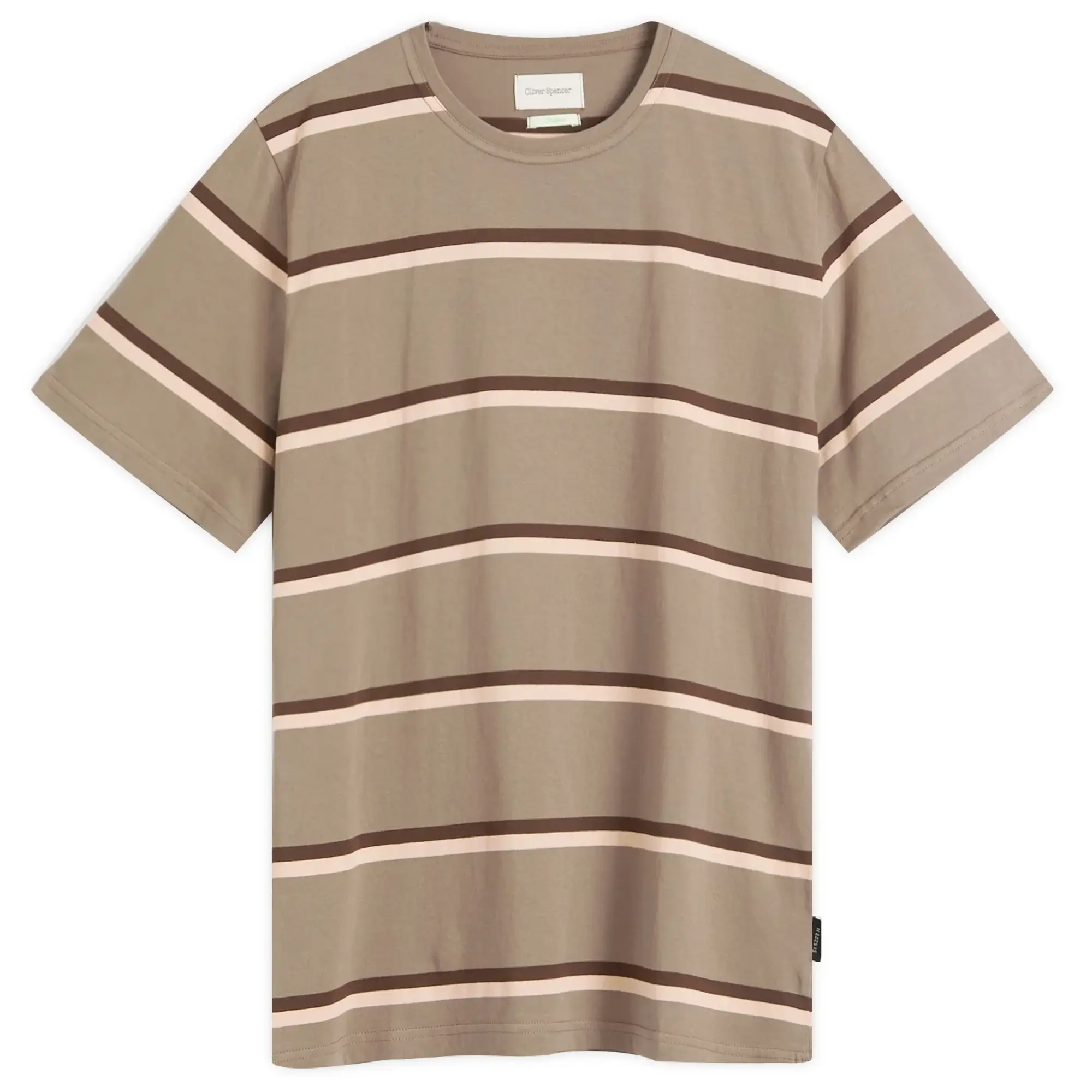 Oliver Spencer Men's Conduit T-Shirt Mocha Brown