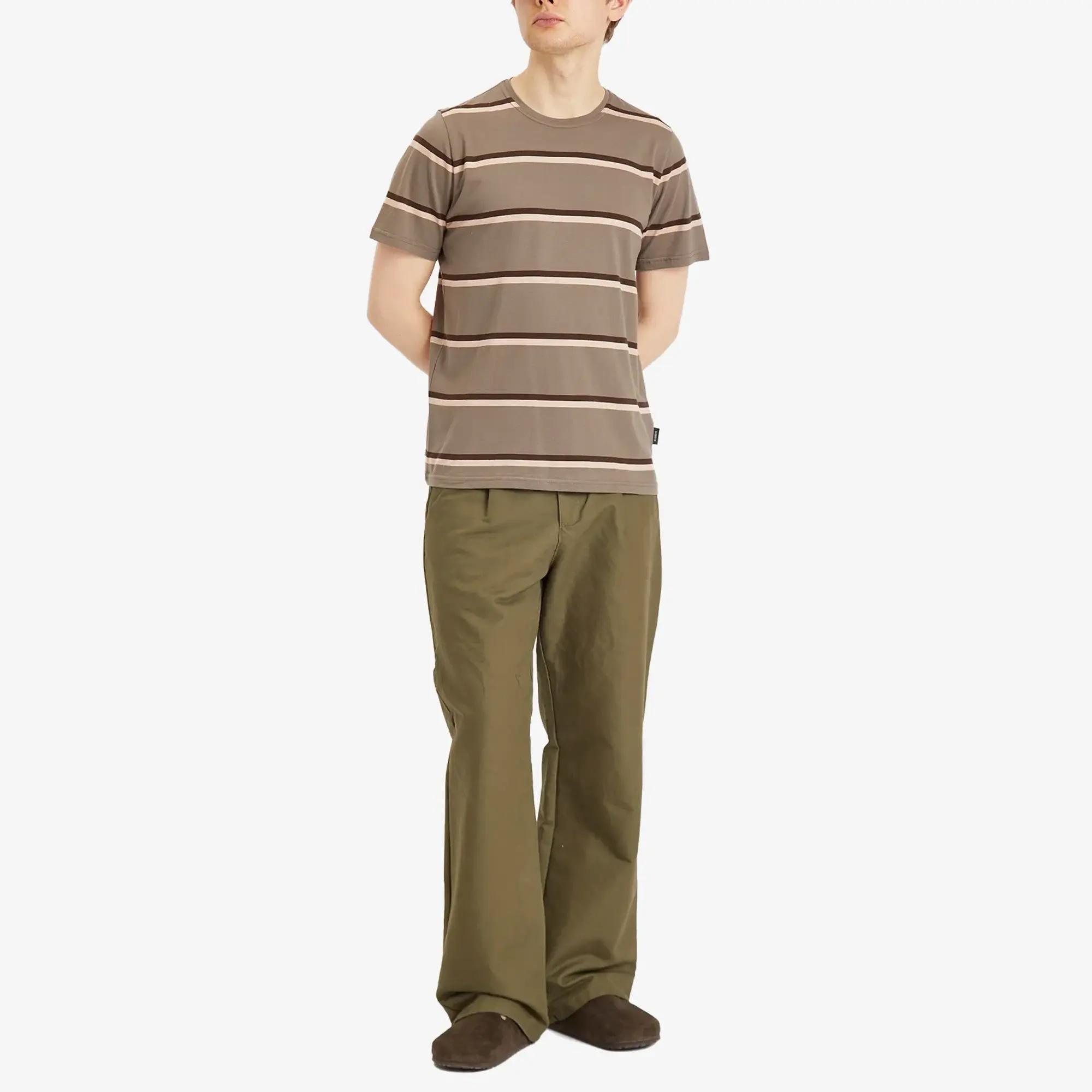 Oliver Spencer Men's Conduit T-Shirt Mocha Brown