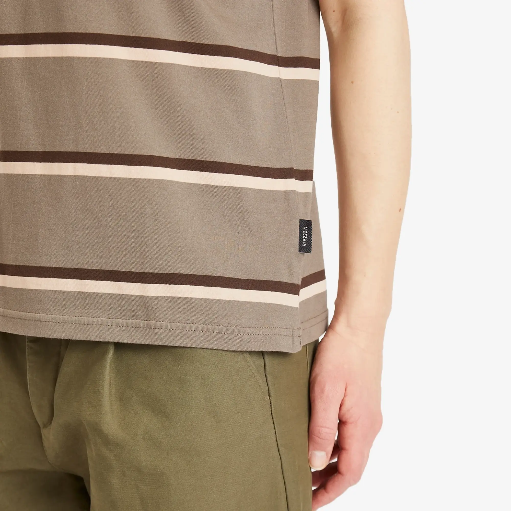 Oliver Spencer Men's Conduit T-Shirt Mocha Brown