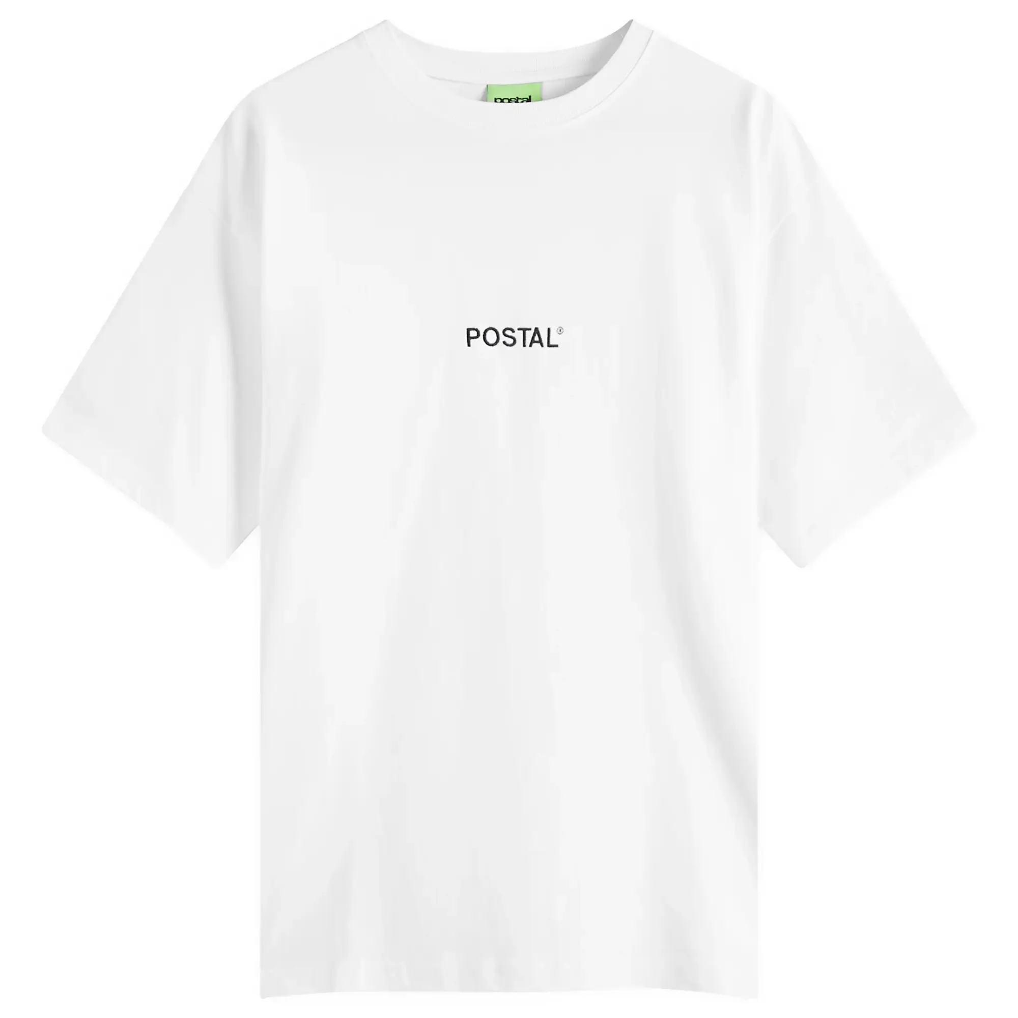 POSTAL Men's Basic Logo T-Shirt White