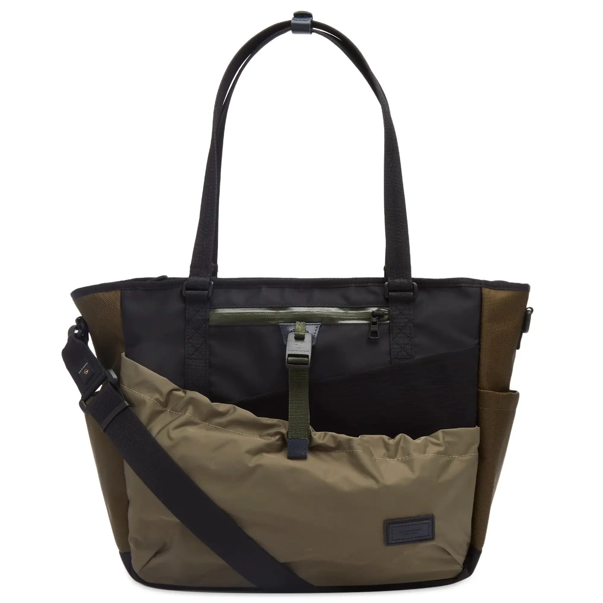 Master-Piece Men's Scramble Tote Bag Khaki