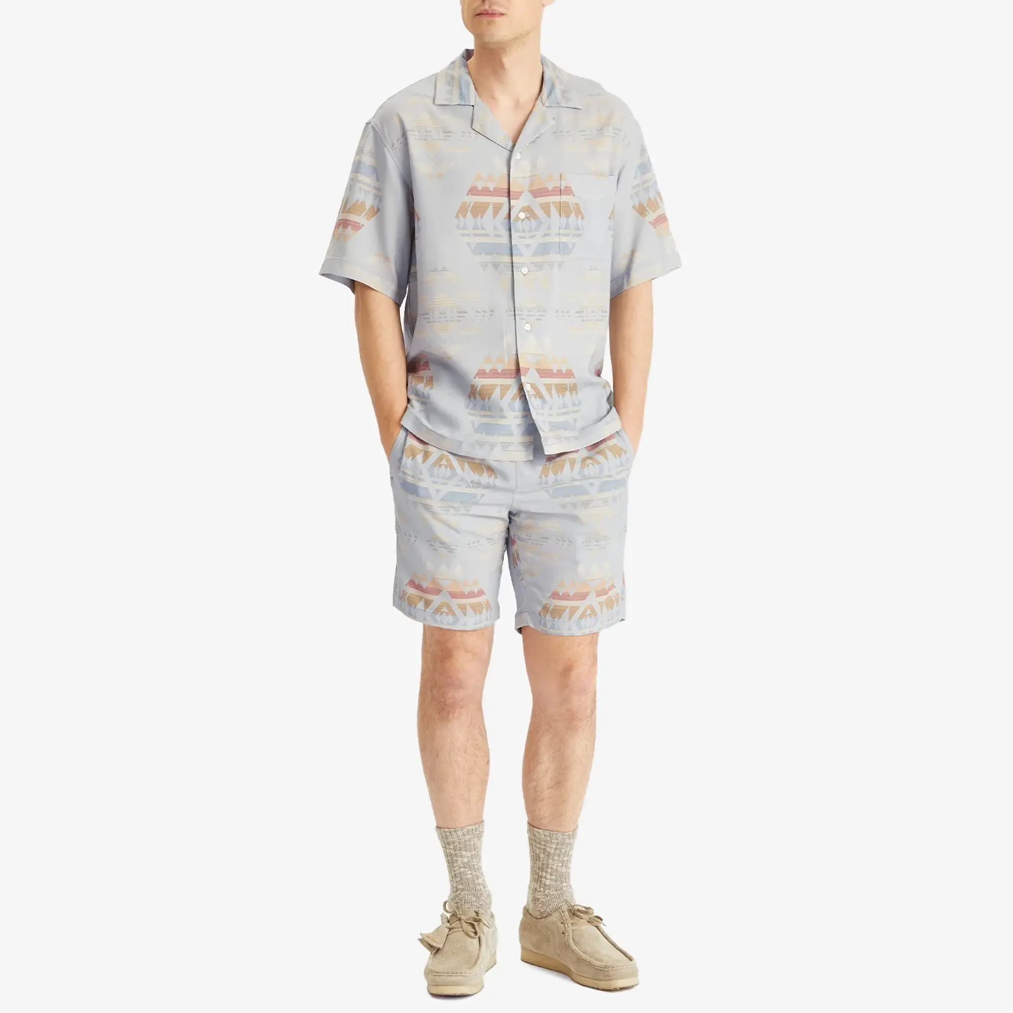 Pendleton Men's Resort Shirt Beach Agate