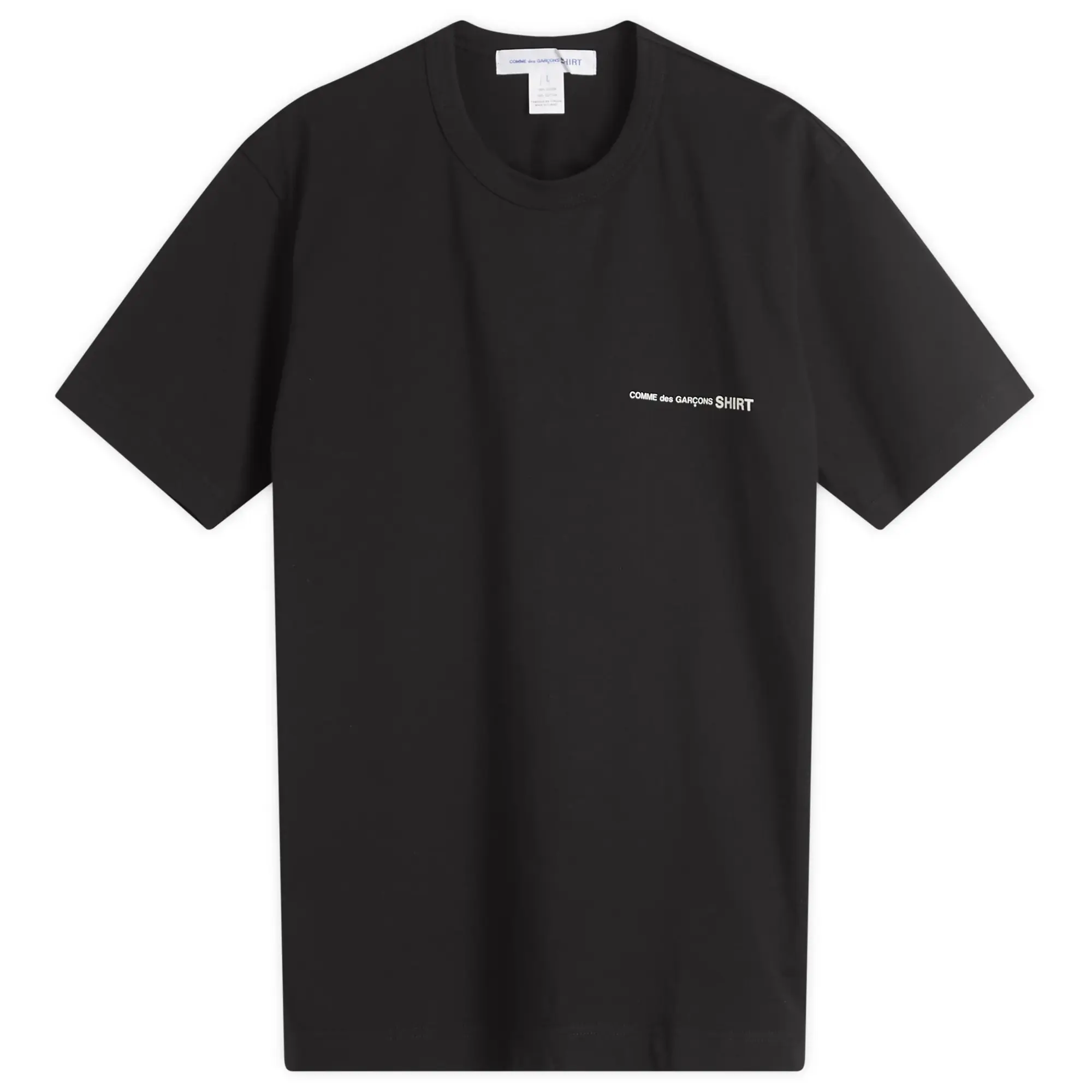 T-Shirt Comme Des Garçons Shirt Knit T-Shirt Black Xl