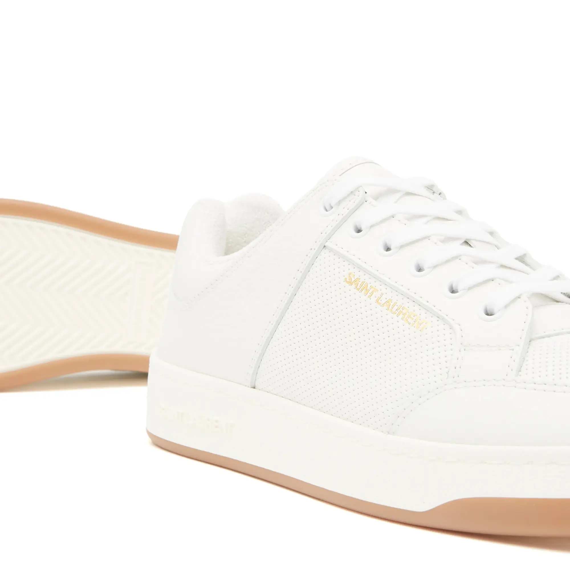 Saint Laurent Men's SL61 Sneaker Blanc Optique