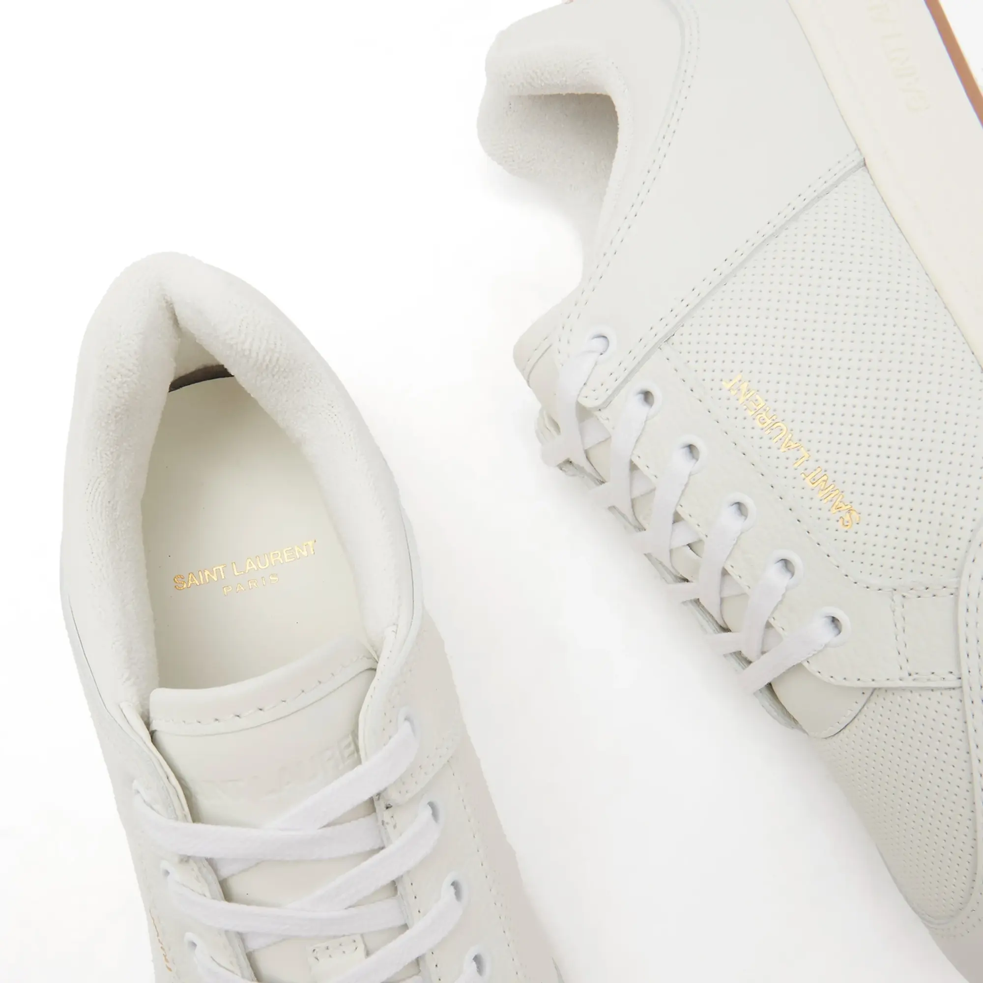 Saint Laurent Men's SL61 Sneaker Blanc Optique
