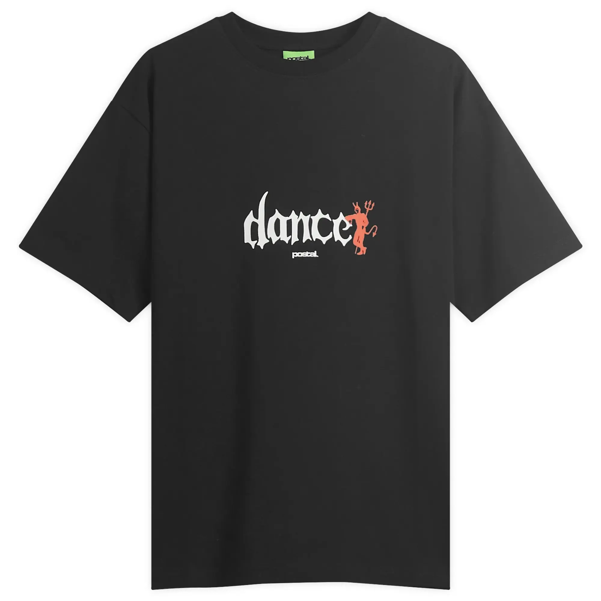 POSTAL Men's Dance T-Shirt Black