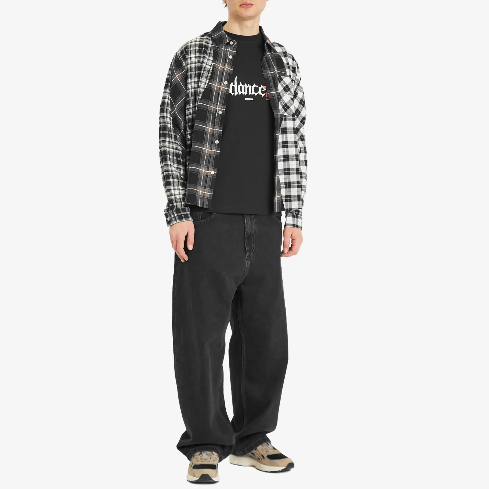 POSTAL Men's Dance T-Shirt Black