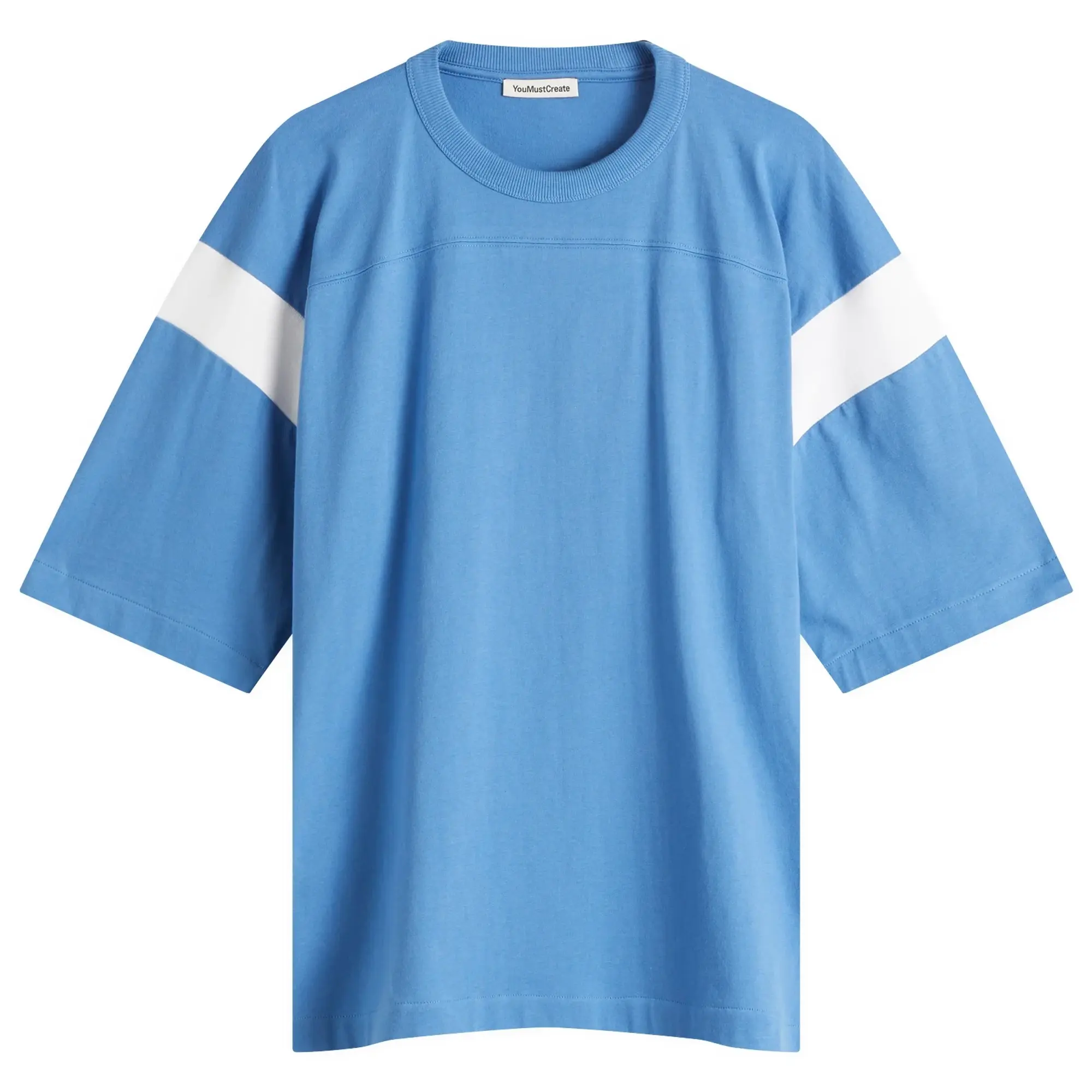 YMC Men's Skate Tee Blue/White