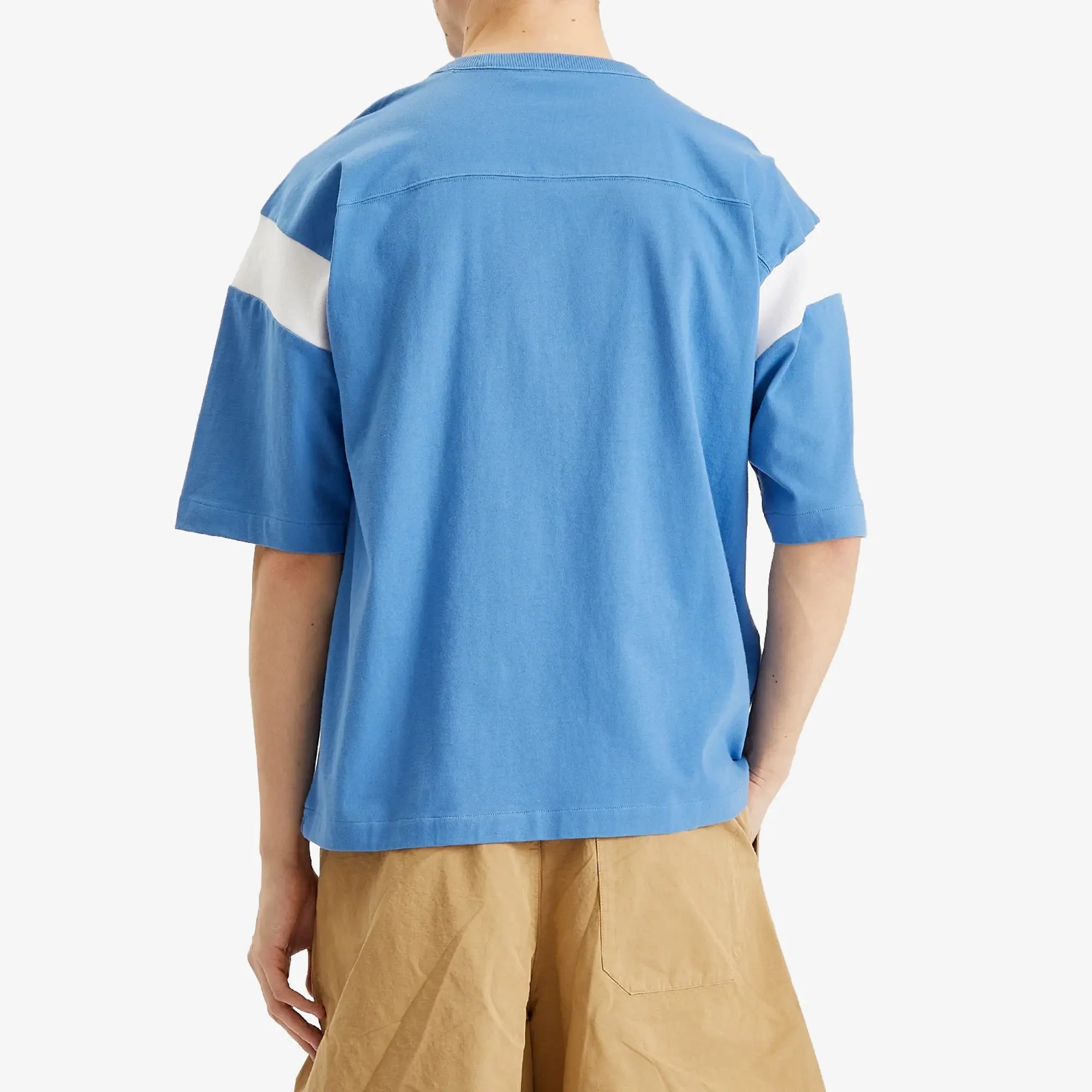 YMC Men's Skate Tee Blue/White