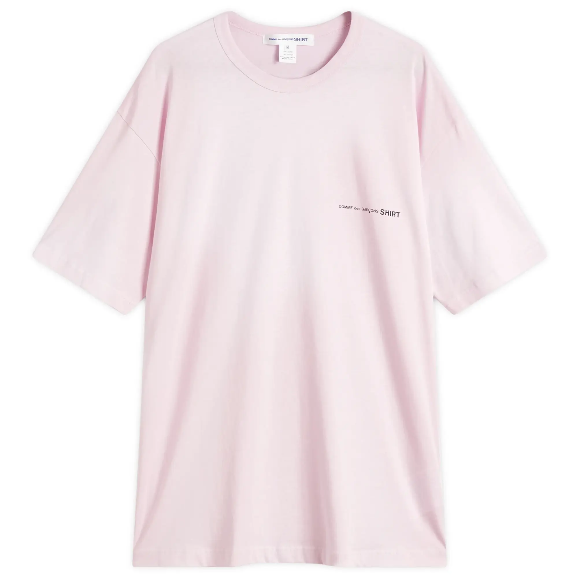T-Shirt Comme Des Garçons Shirt Knit T-Shirt Pink Xl
