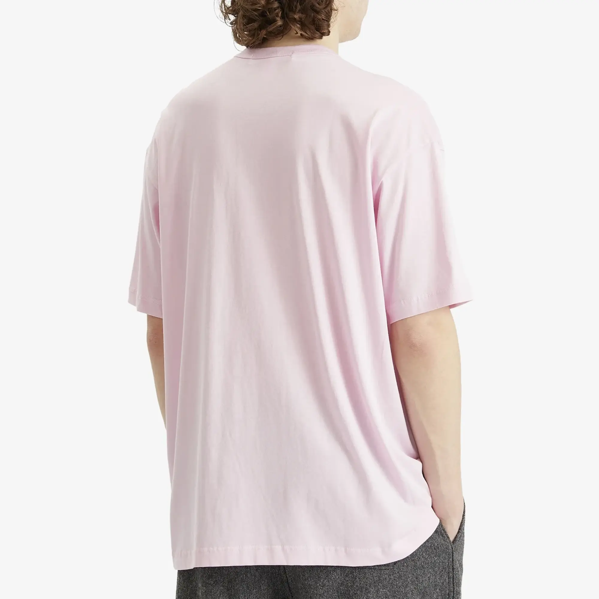 T-Shirt Comme Des Garçons Shirt Knit T-Shirt Pink Xl