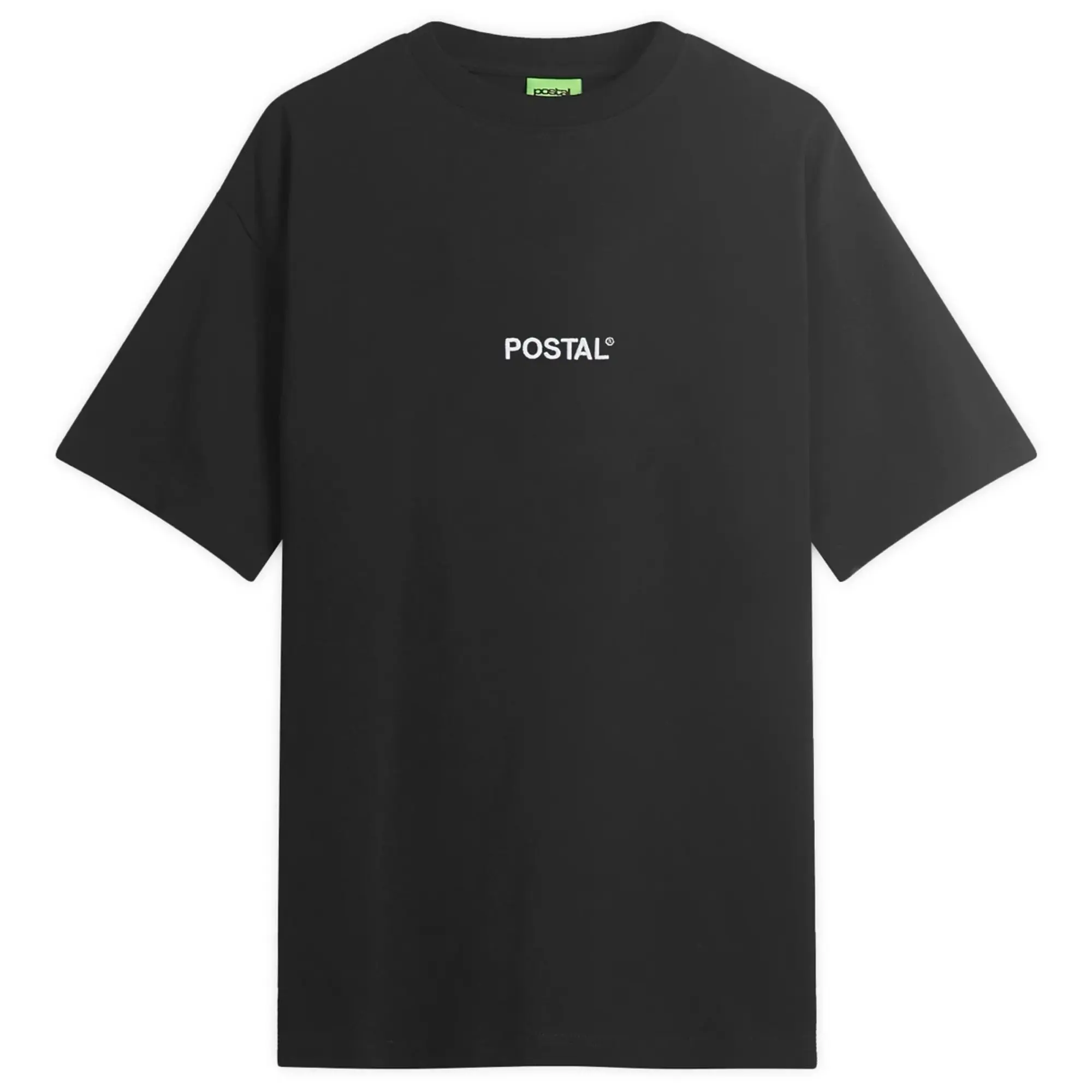 POSTAL Men's Basic Logo T-Shirt Black