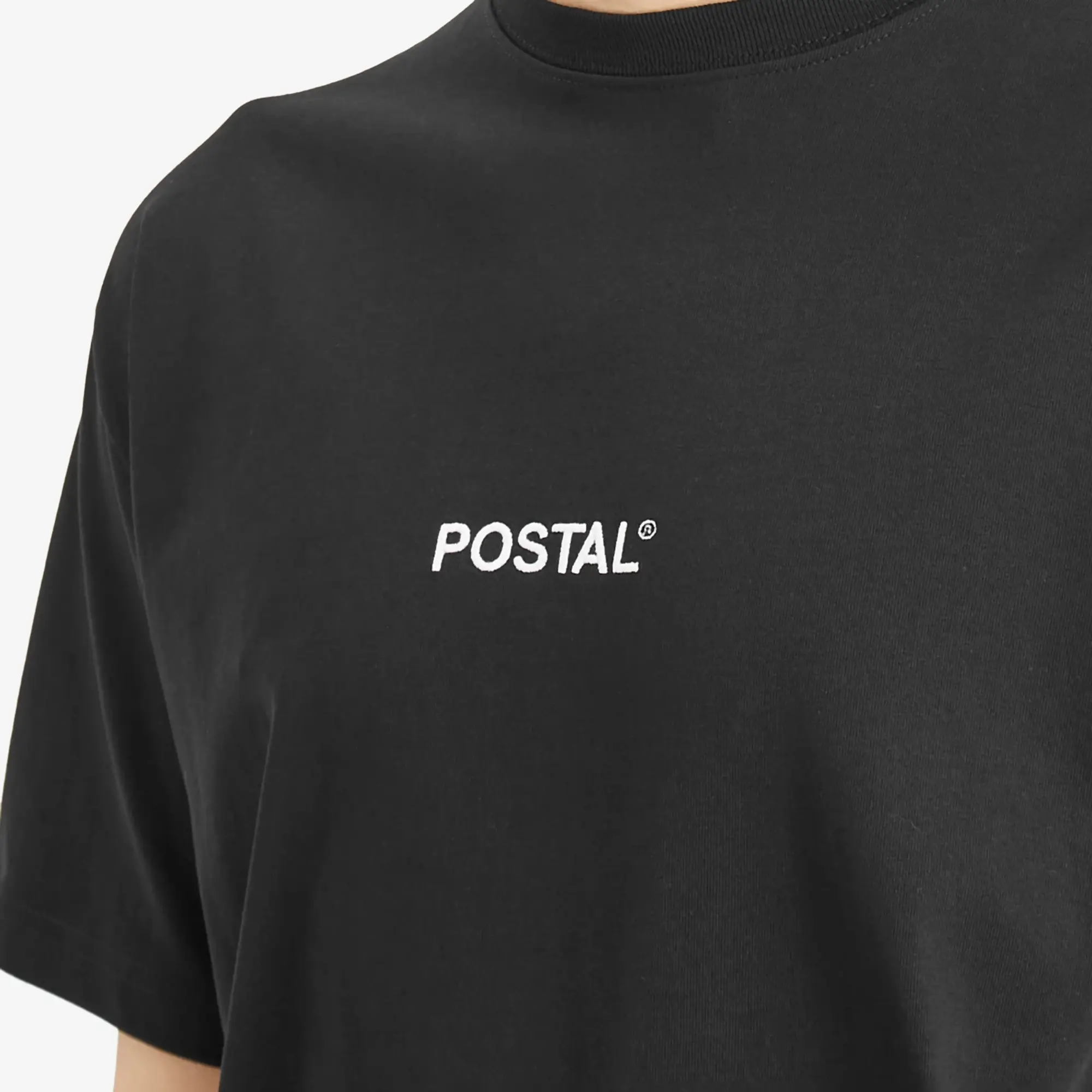 POSTAL Men's Basic Logo T-Shirt Black