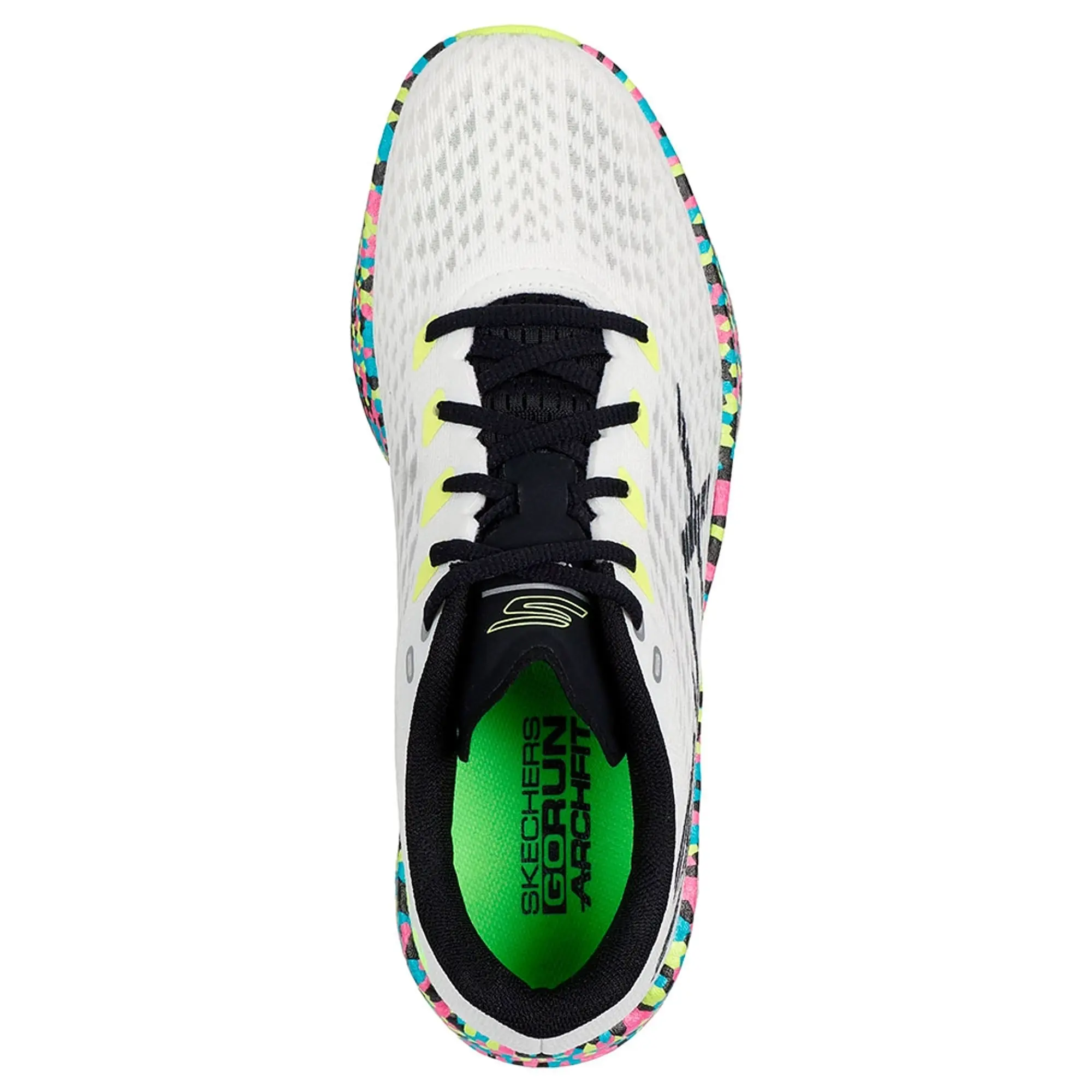 Skechers Women's GO RUN RAZOR 5 Sneaker in White
