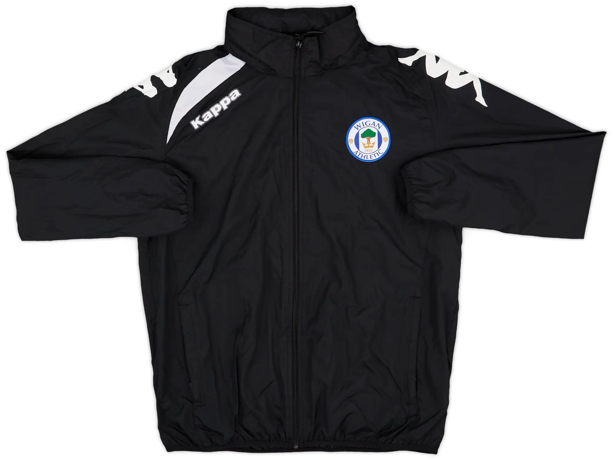 2016-17 Wigan Kappa Hooded Rain Jacket - 7/10 - (M)