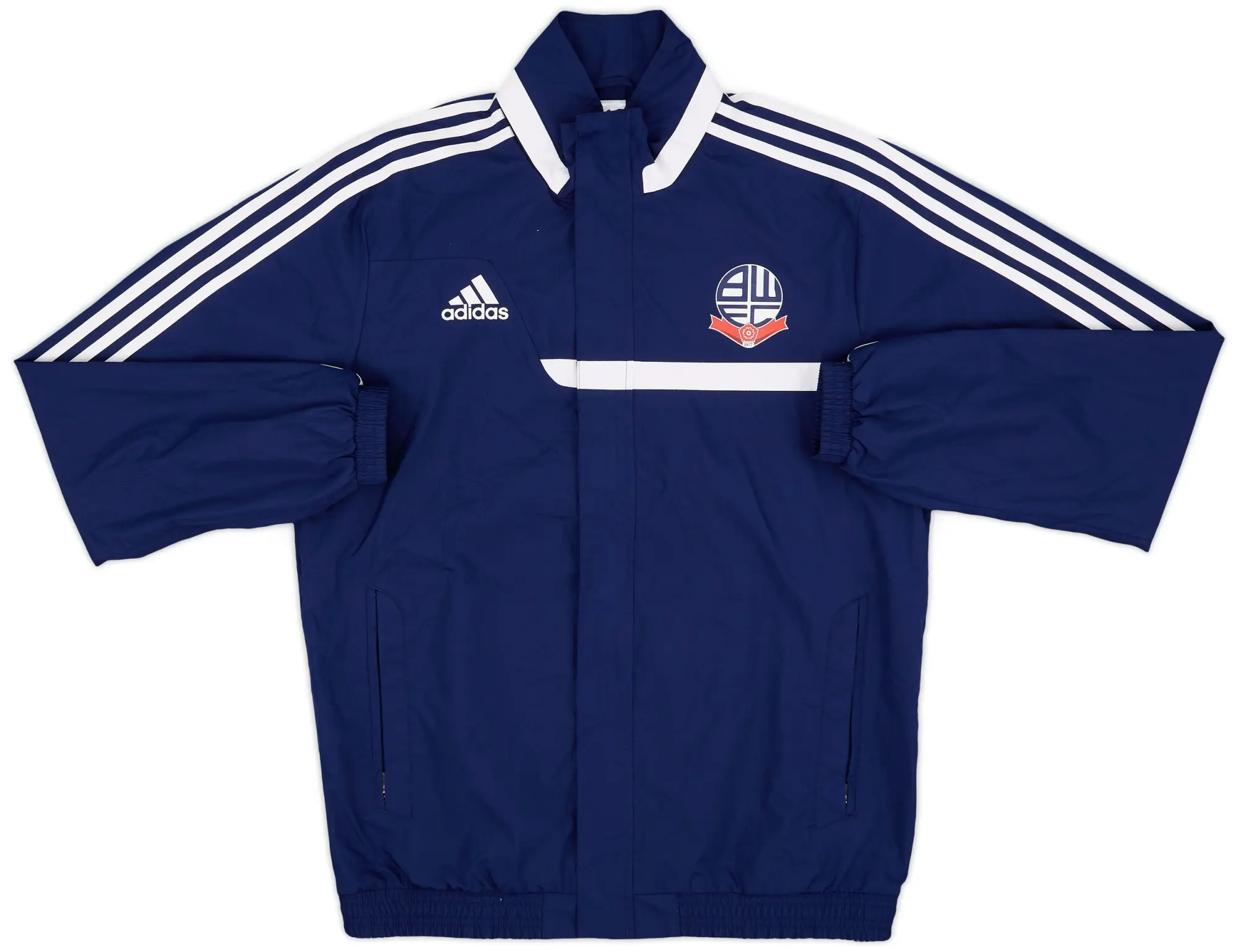 2013-14 Bolton Wanderers adidas Track Jacket - 8/10 - (M)