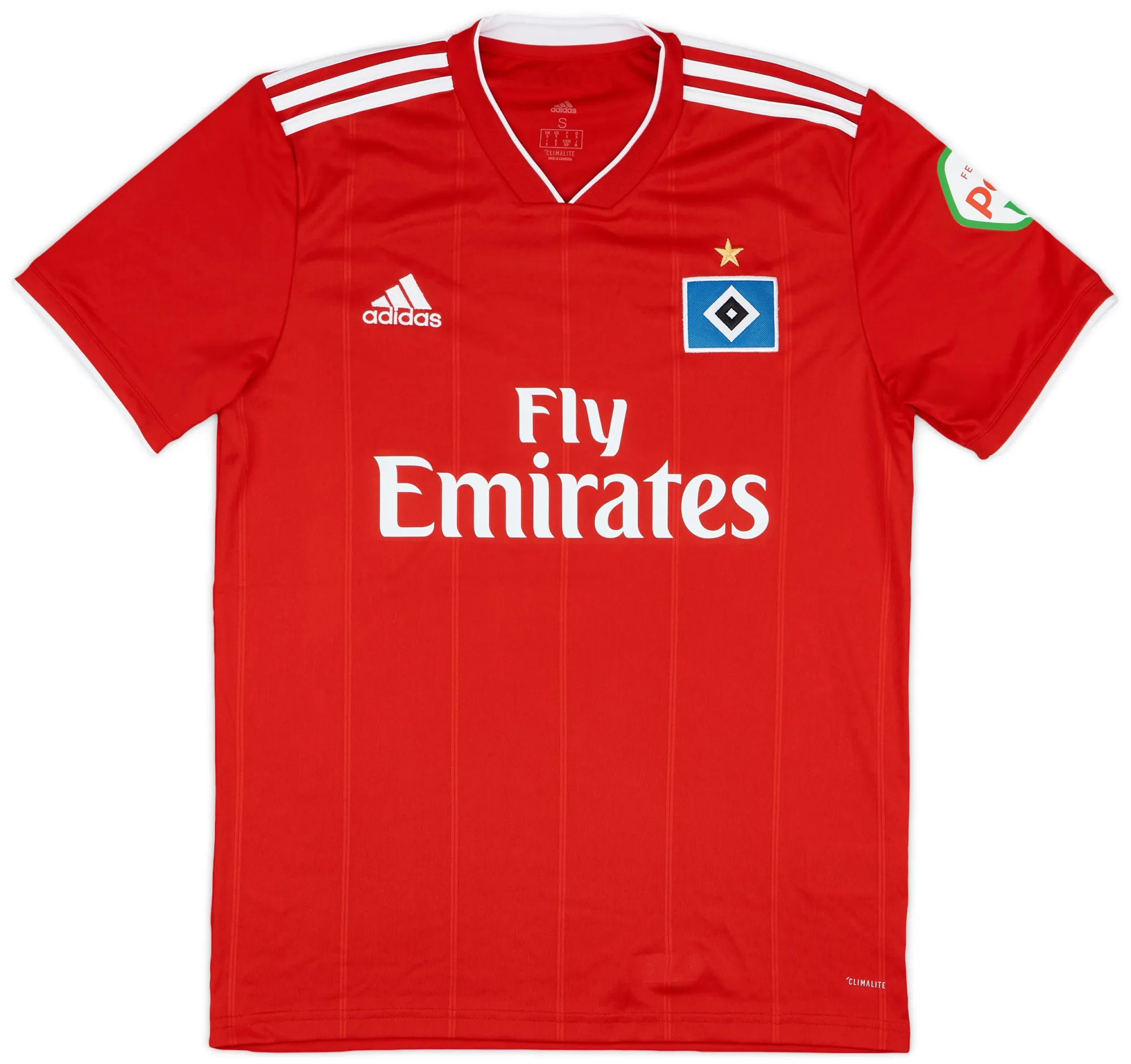 adidas Hamburg Mens SS Away Shirt 2018/19