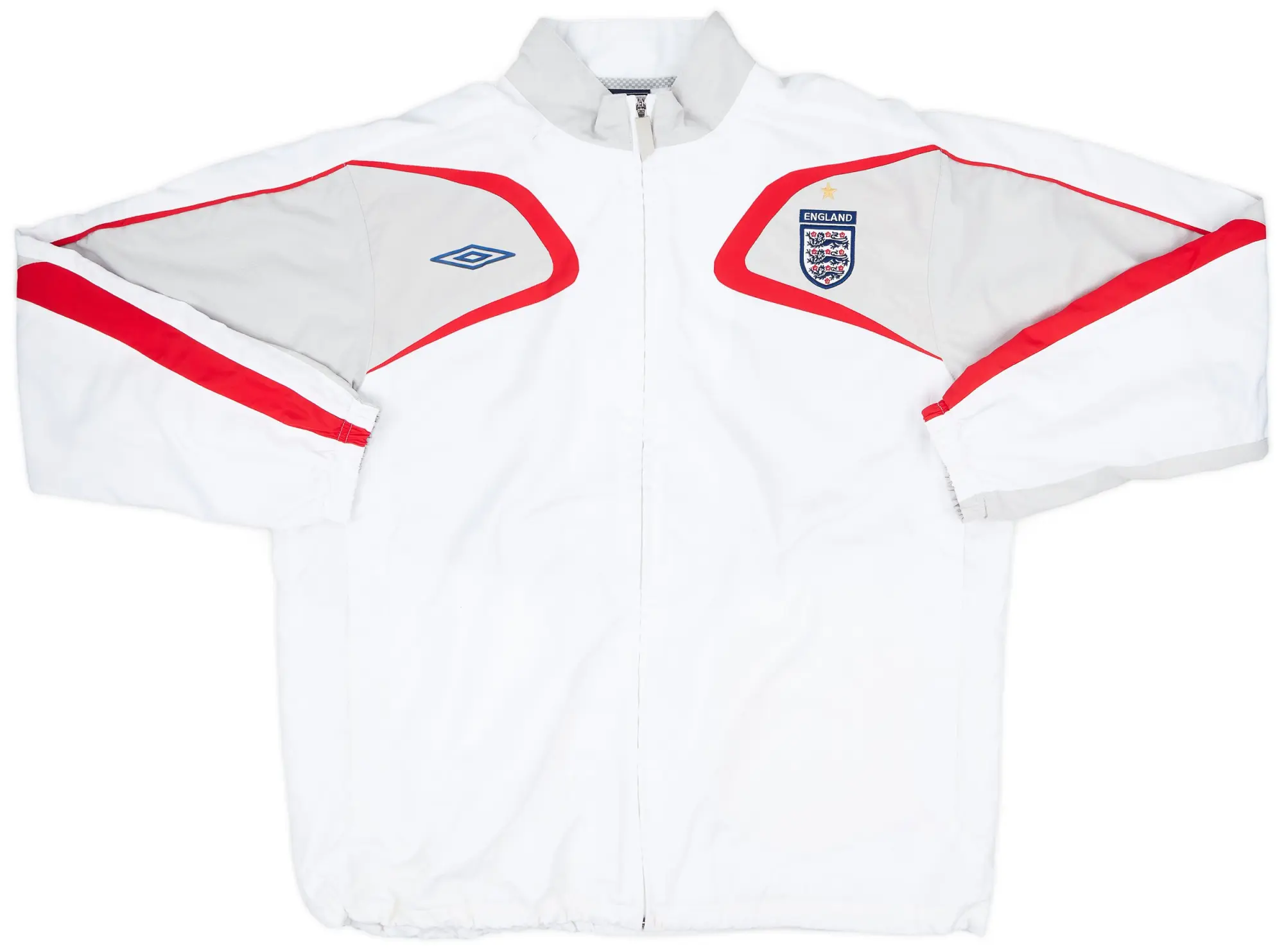 2006-08 England Umbro Track Jacket - 7/10 - (XL)