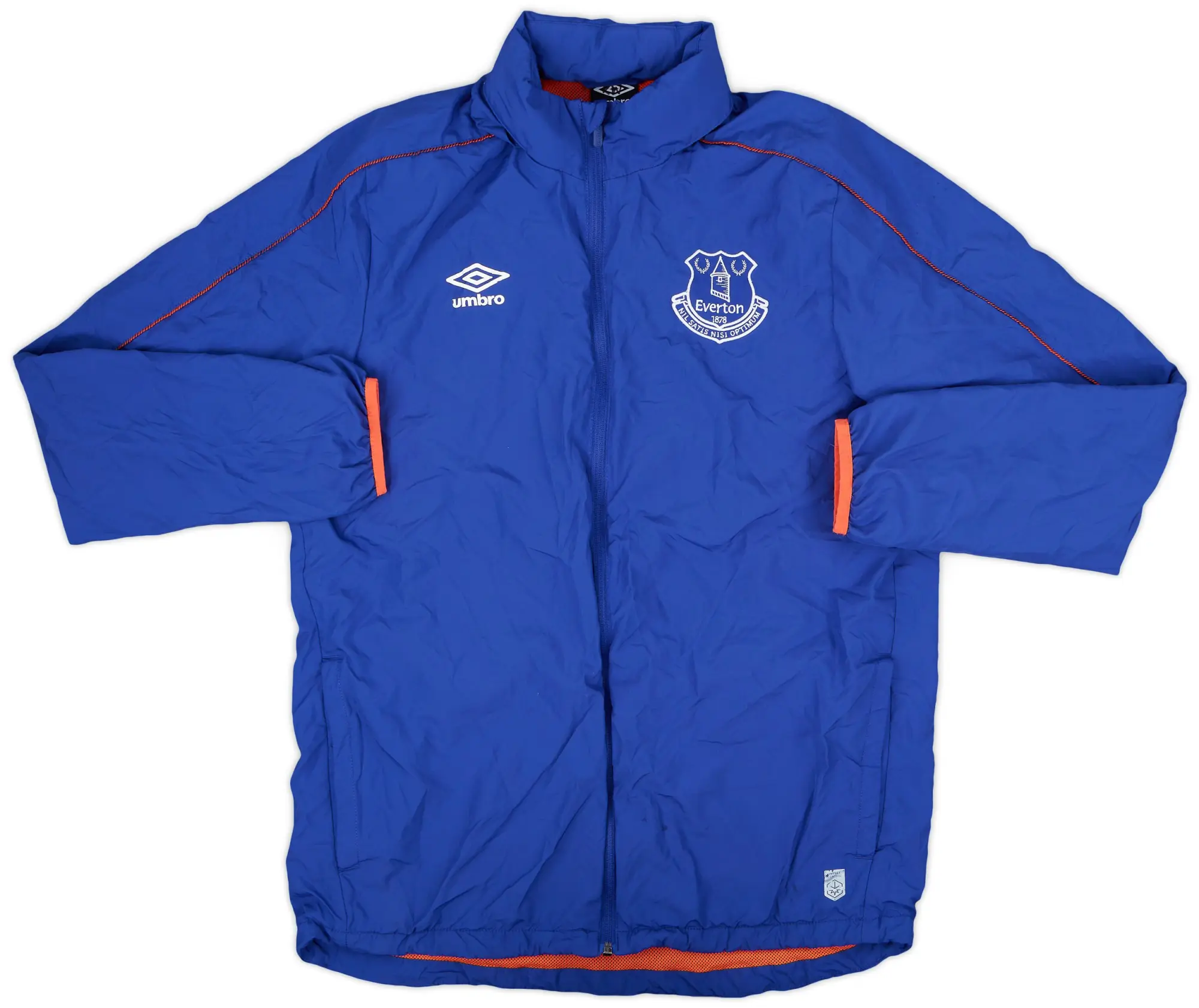 2016-17 Everton Umbro Hooded Rain Jacket - 7/10 - (M)