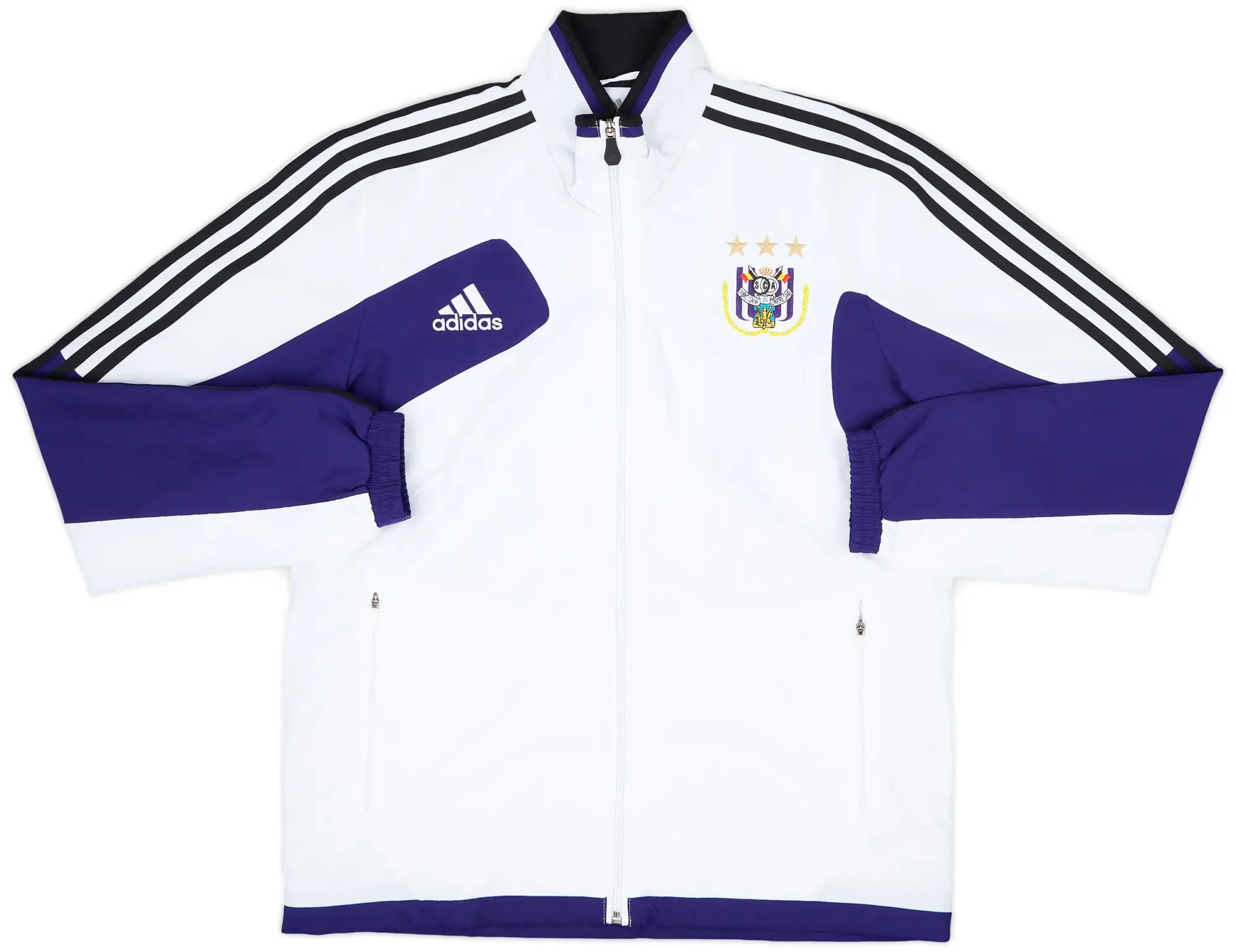 2012-13 Anderlecht adidas Track Jacket - 9/10 - (M/L)