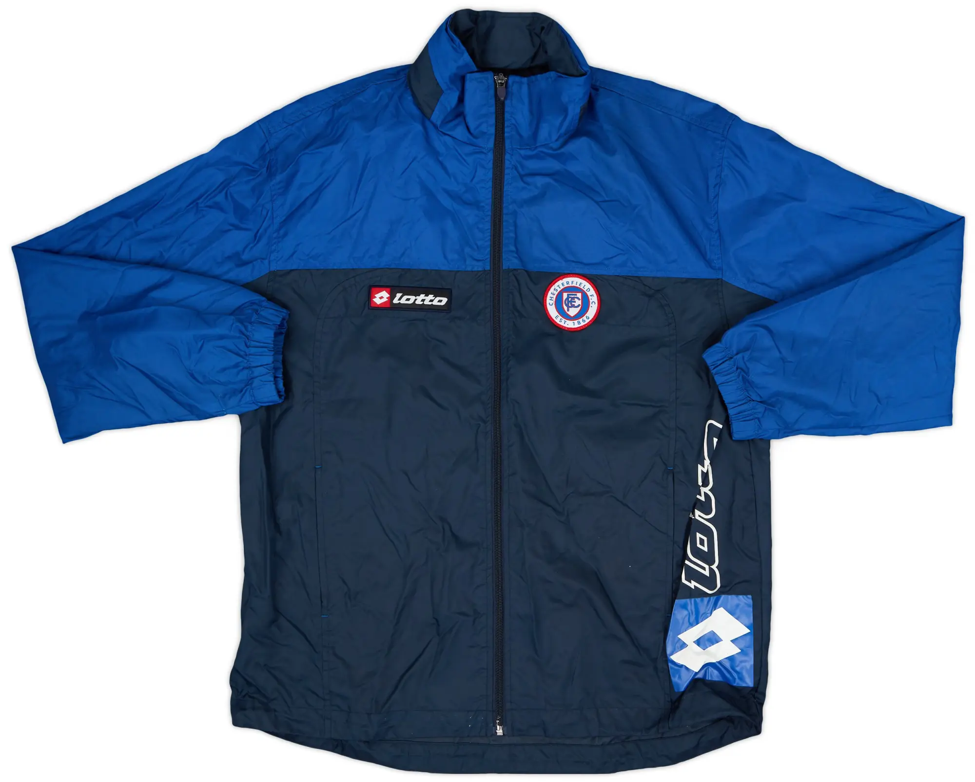 2007-08 Chesterfield Lotto Hooded Rain Jacket - 8/10 - (S)