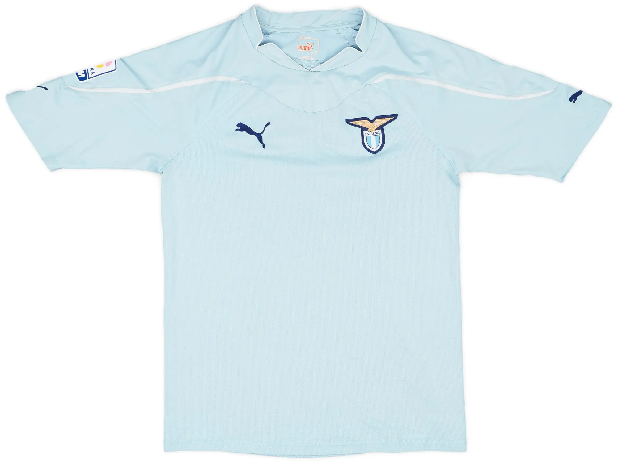 Puma 2010-11 Lazio Match Issue Home Shirt #18