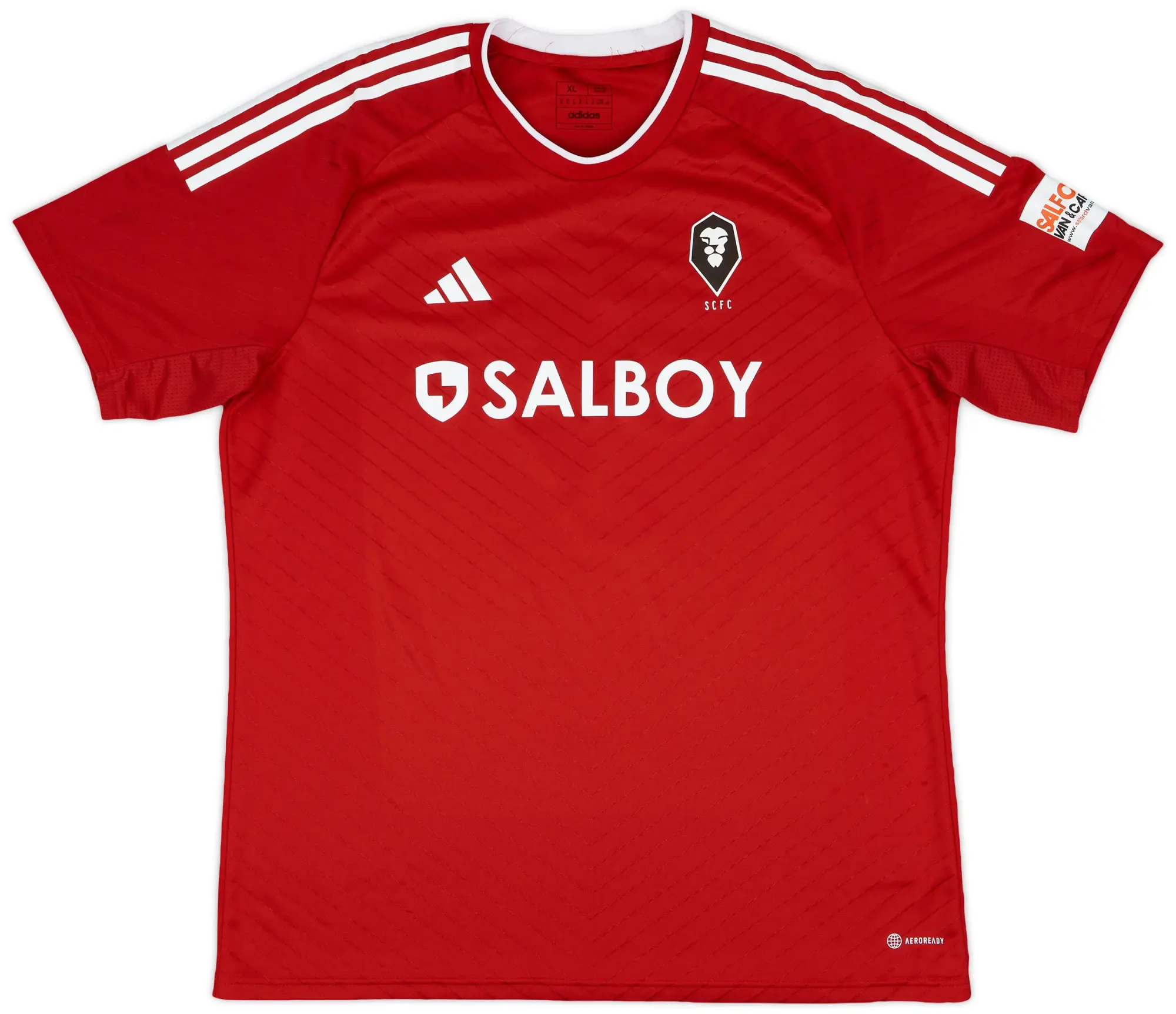 adidas 2023-24 Salford City Match Issue Home Shirt #9